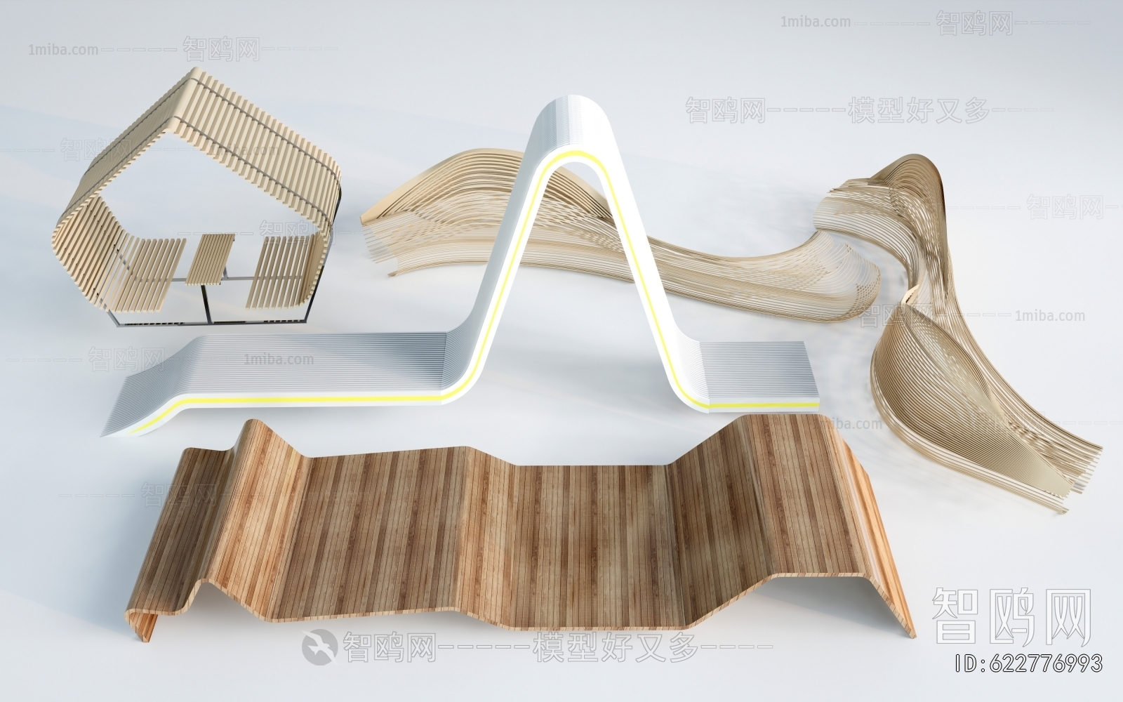 Modern Communal Chair