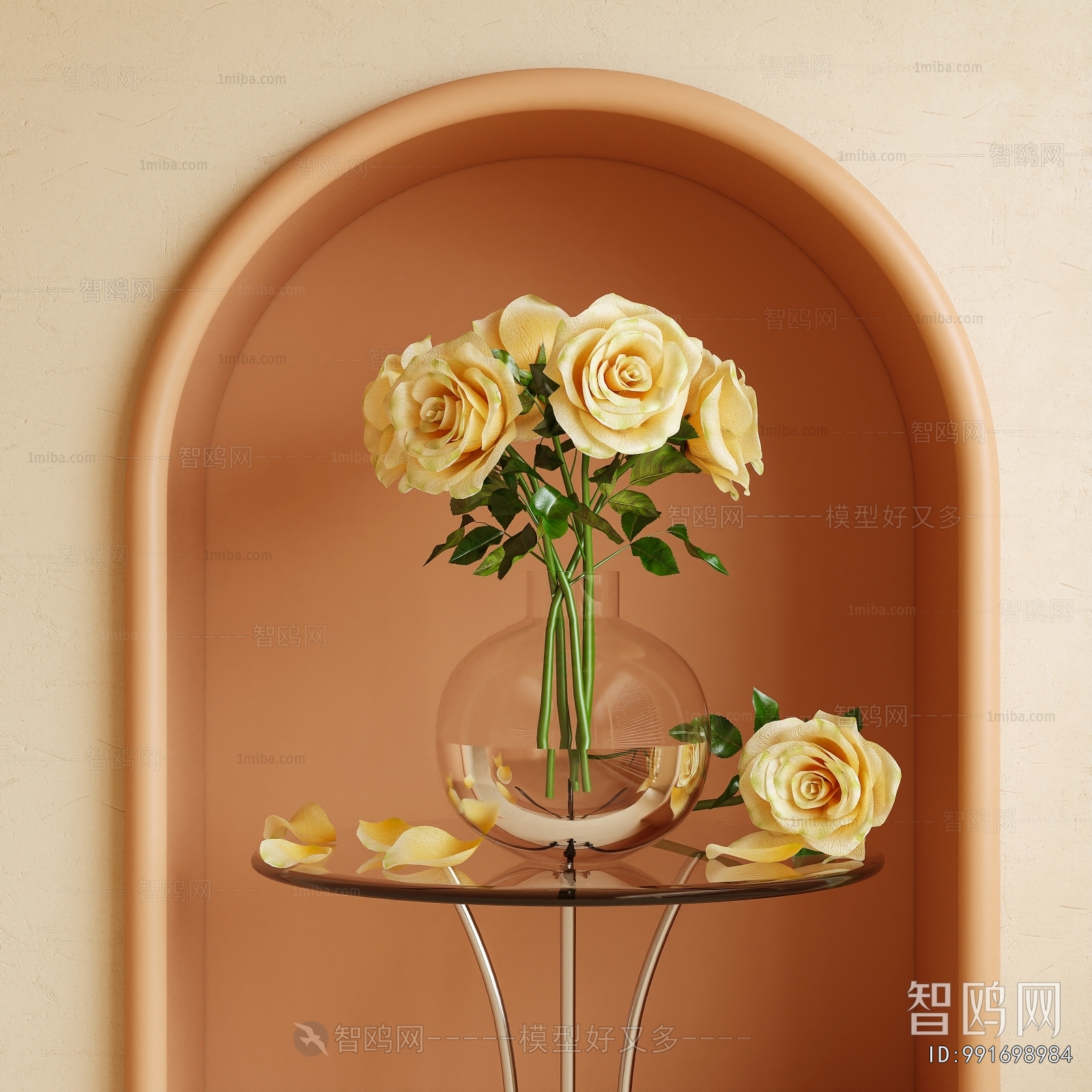 Modern Flower Arrangement