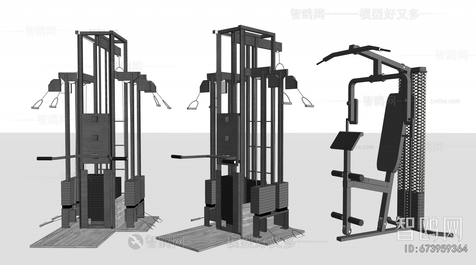 Modern Fitness Equipment
