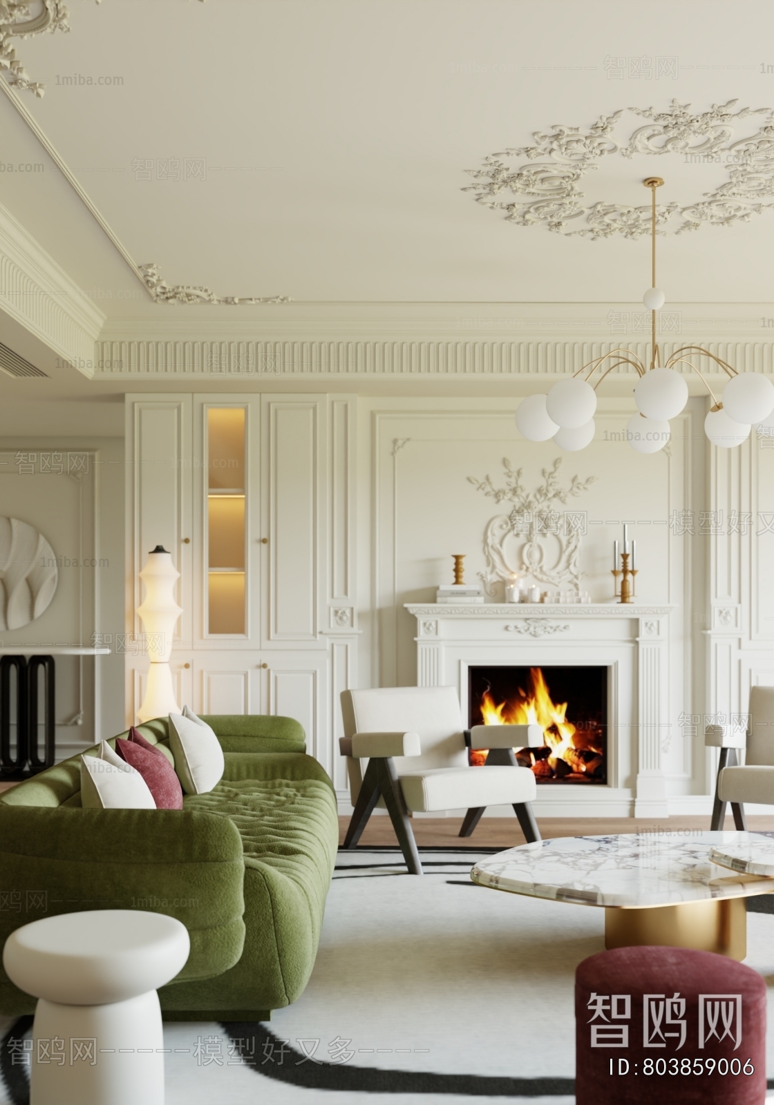 French Style A Living Room