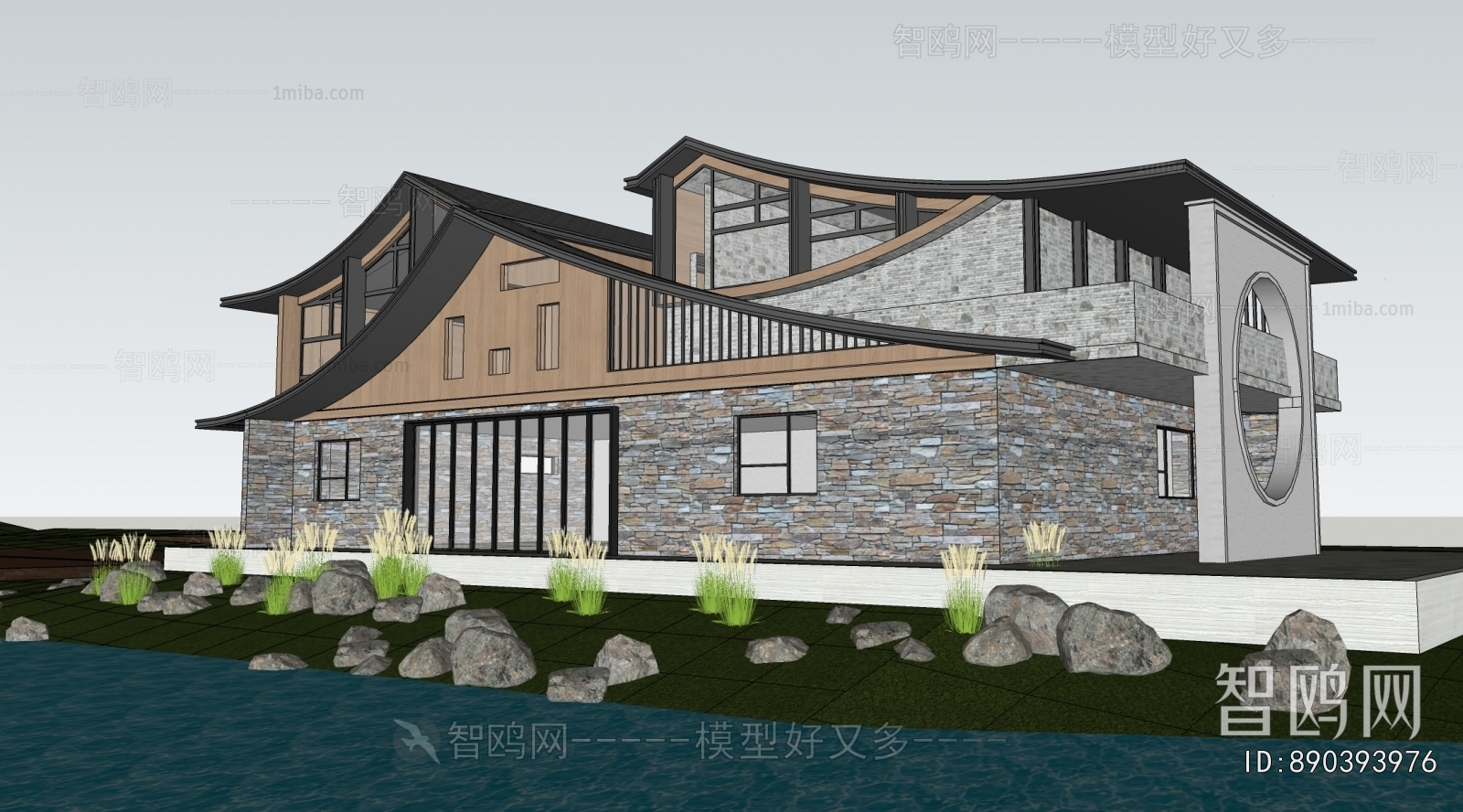 Modern Appearance Of Commercial Building