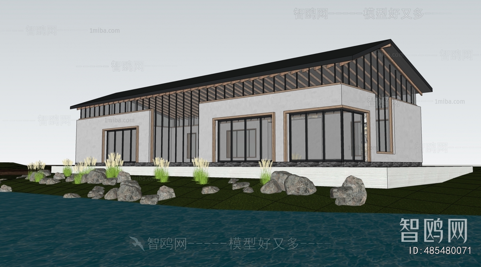 Modern Appearance Of Commercial Building