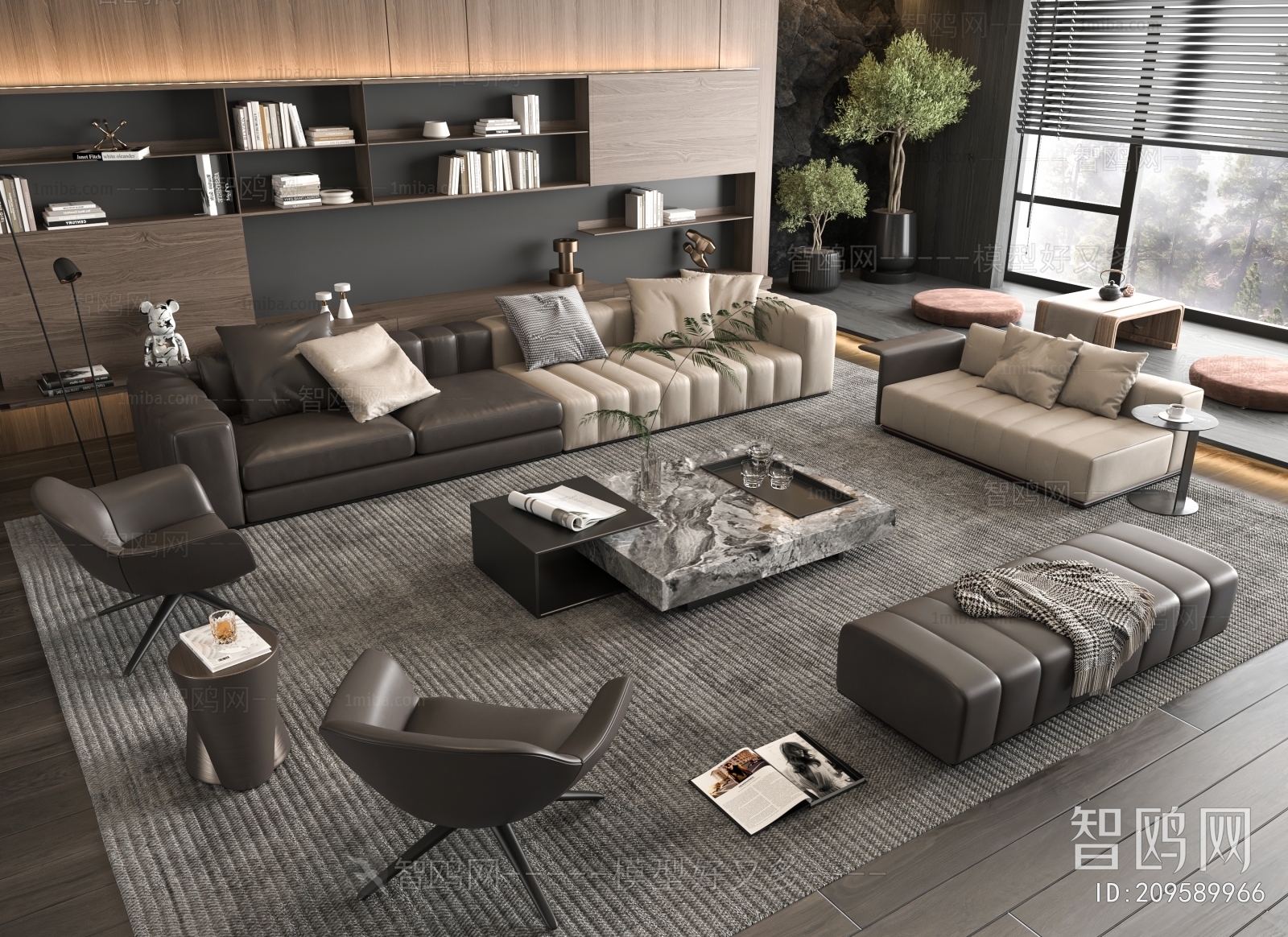 Modern Sofa Combination