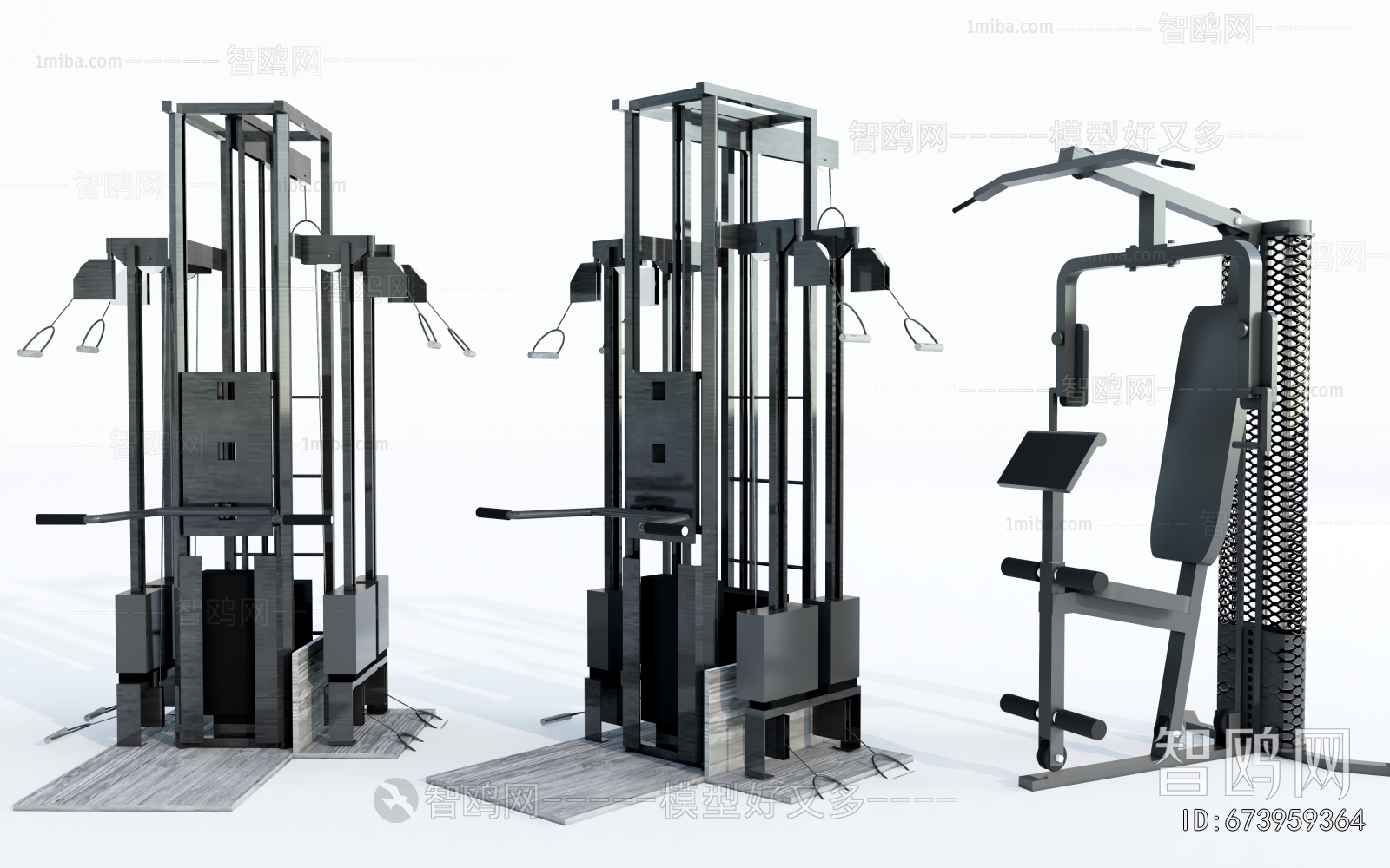 Modern Fitness Equipment