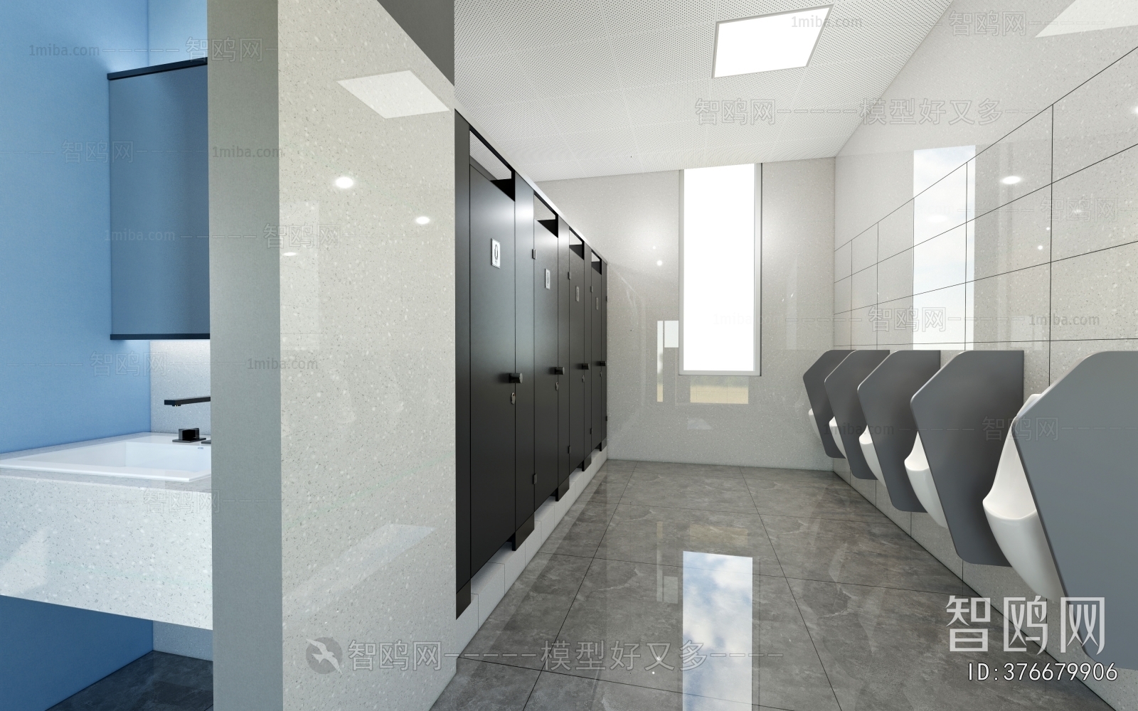 Modern Public Toilet