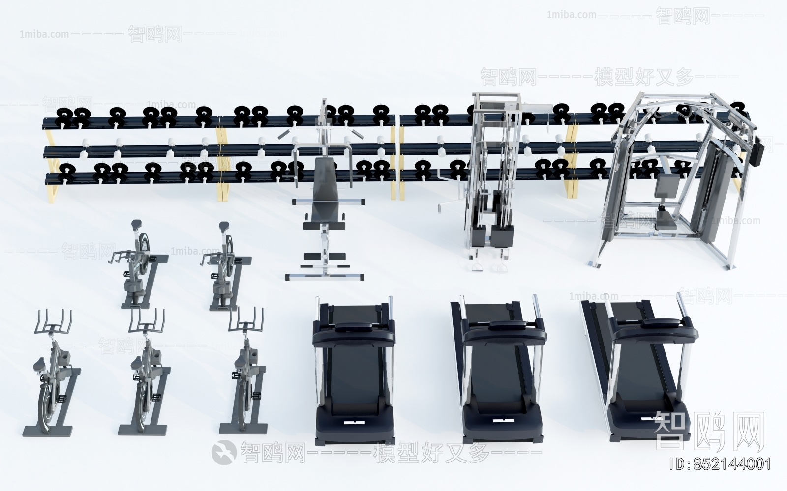 Modern Fitness Equipment