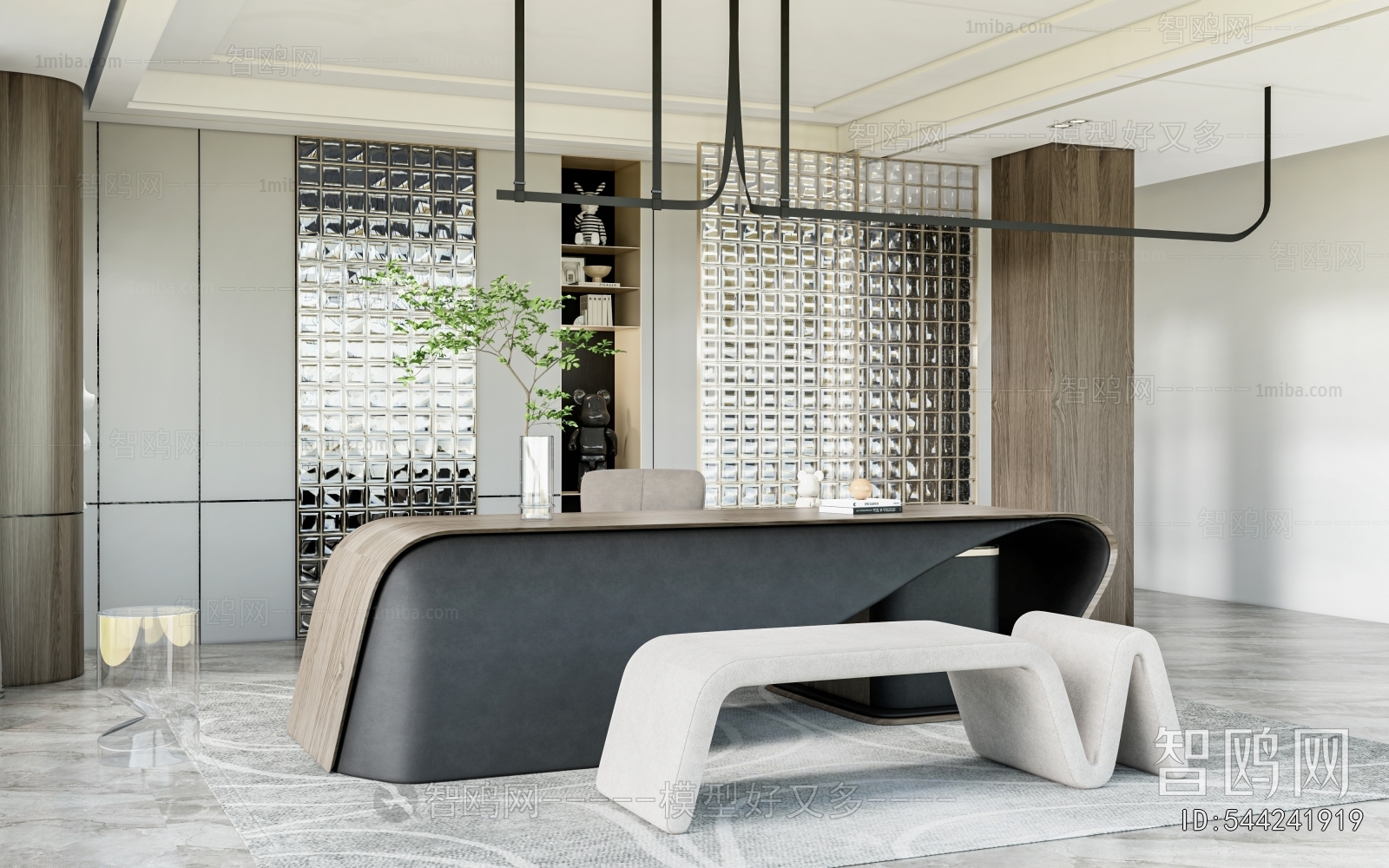 Modern Manager's Office