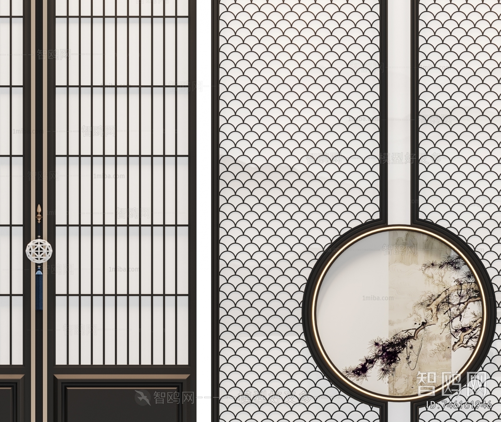 New Chinese Style Partition