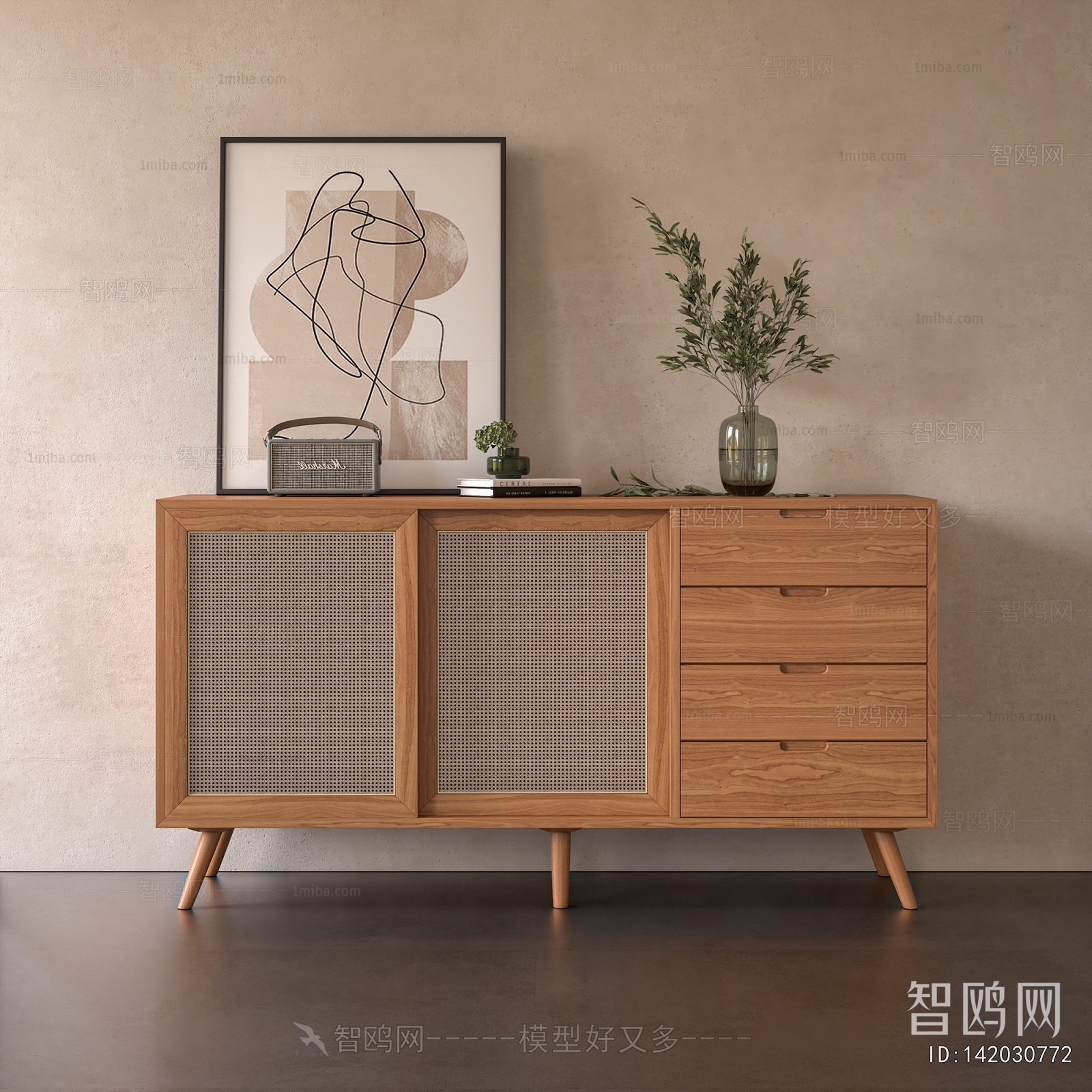 Nordic Style Side Cabinet