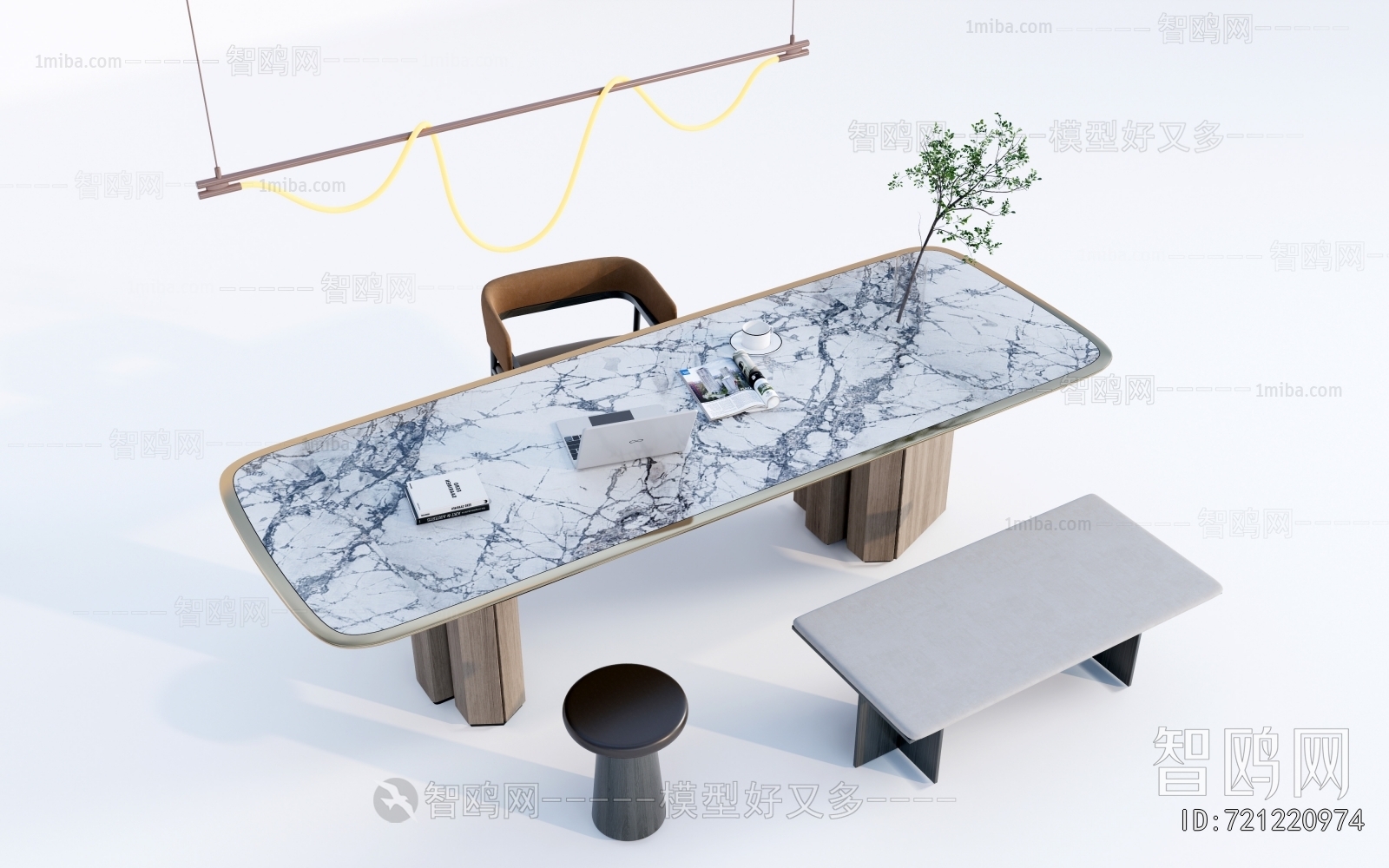 Modern Computer Desk And Chair