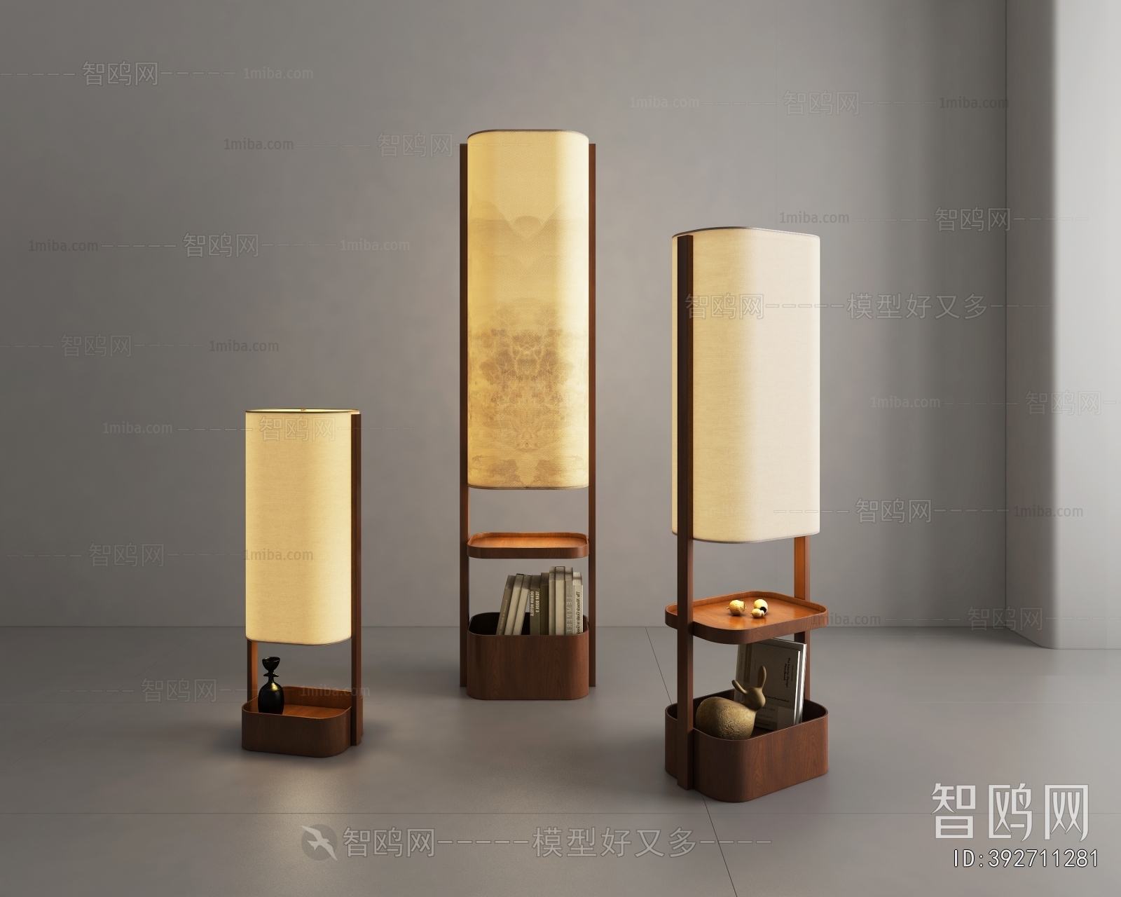 New Chinese Style Floor Lamp