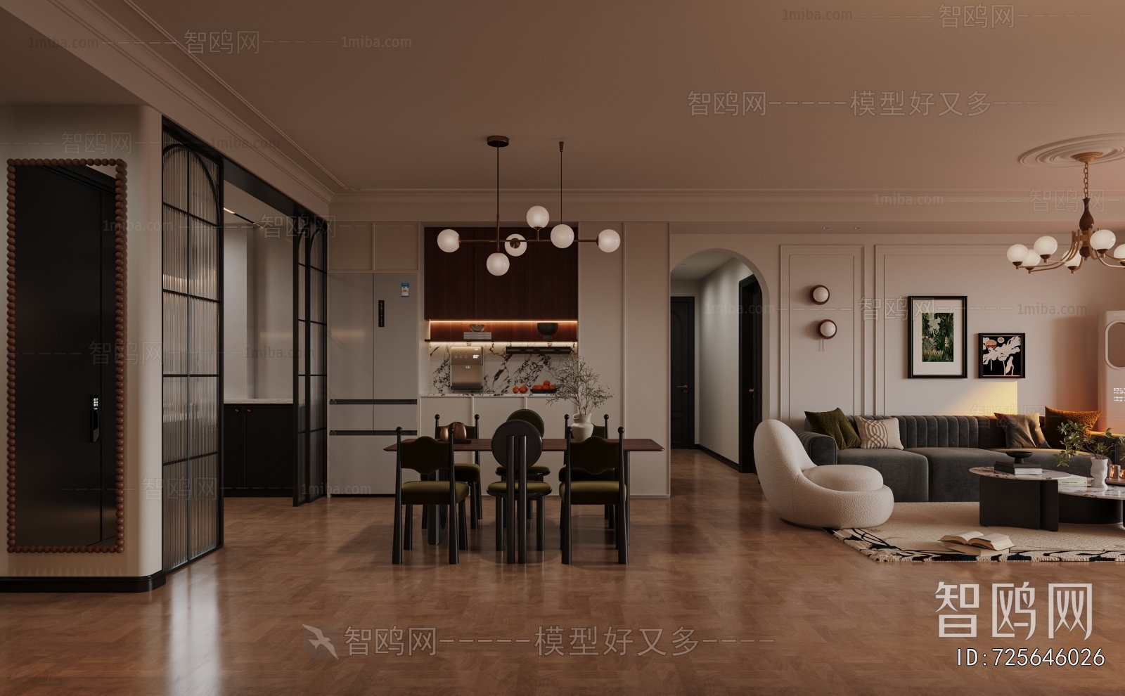 French Style A Living Room