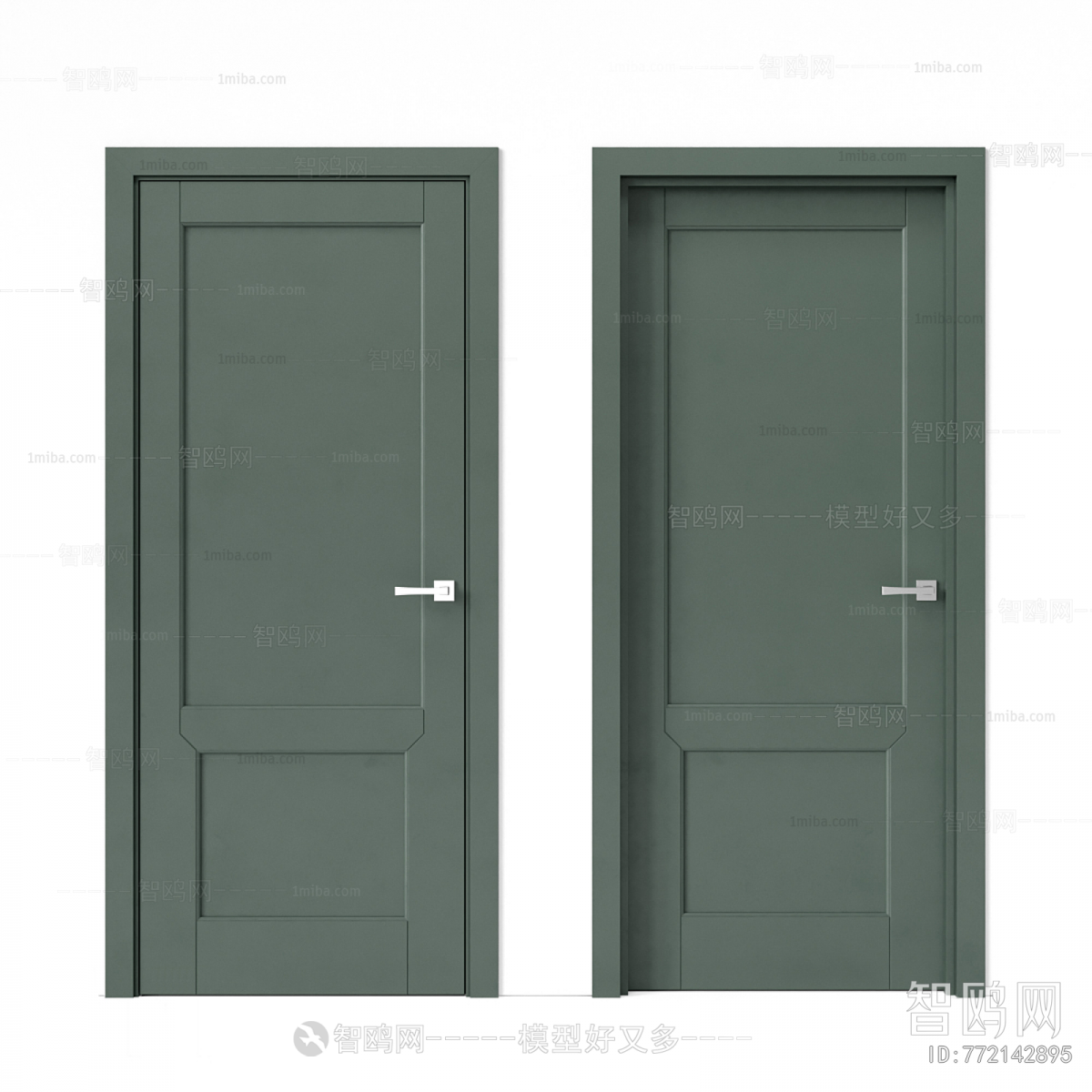 Modern Single Door