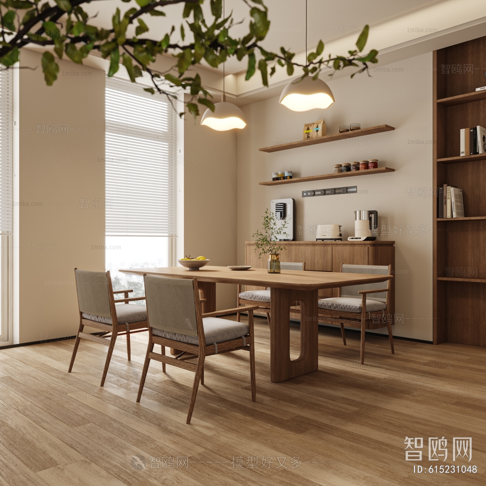 Nordic Style Dining Table And Chairs