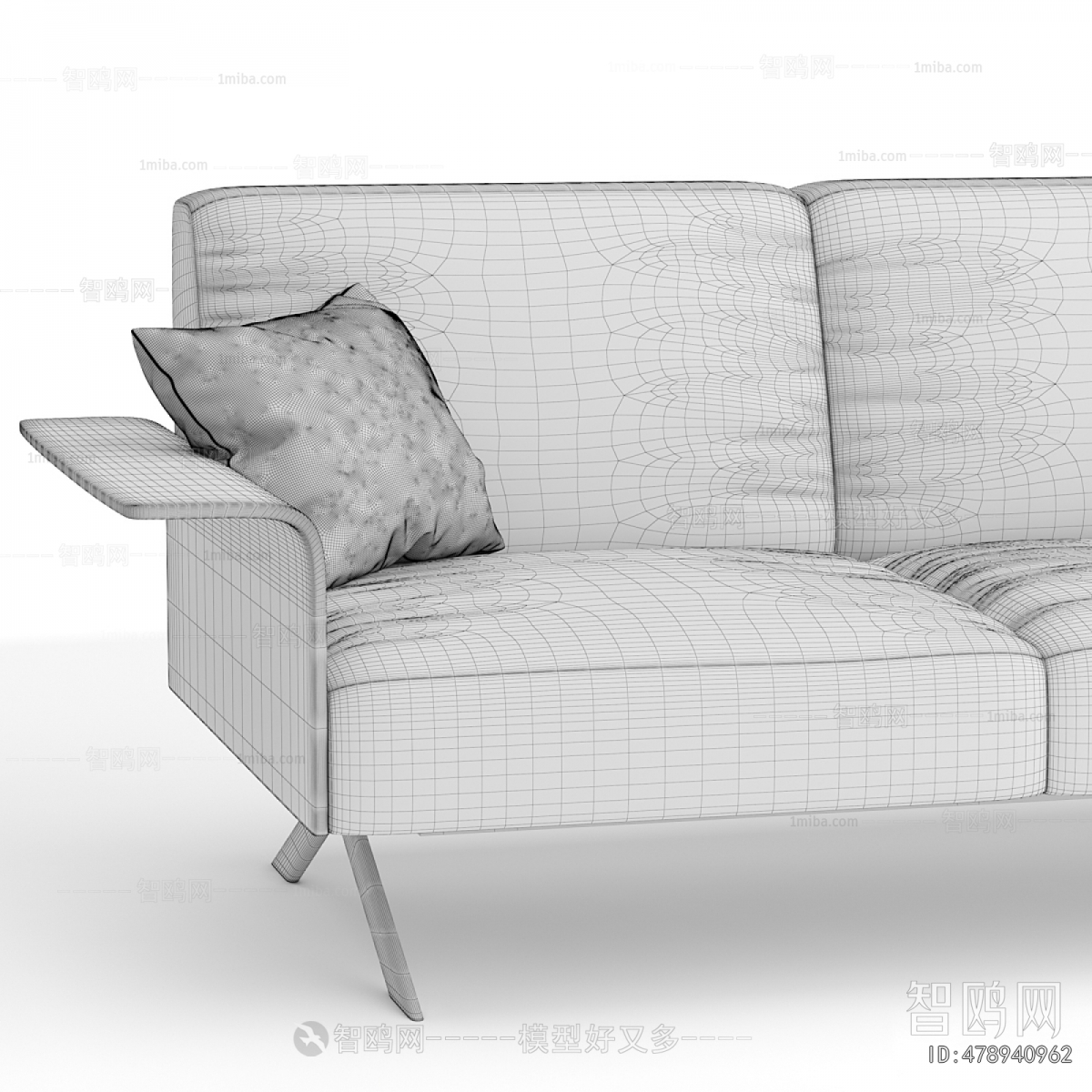Modern Three-seat Sofa
