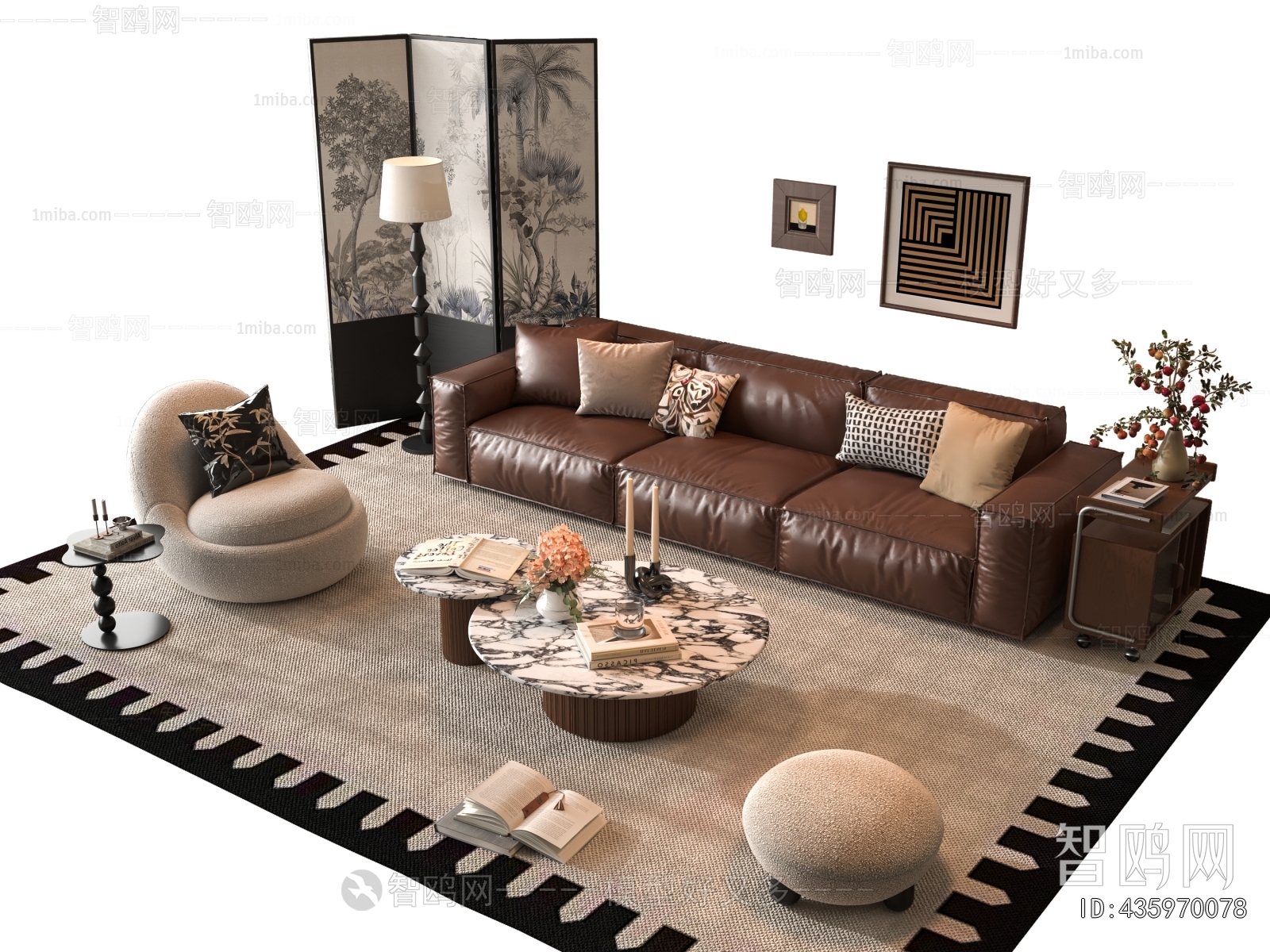 French Style Sofa Combination
