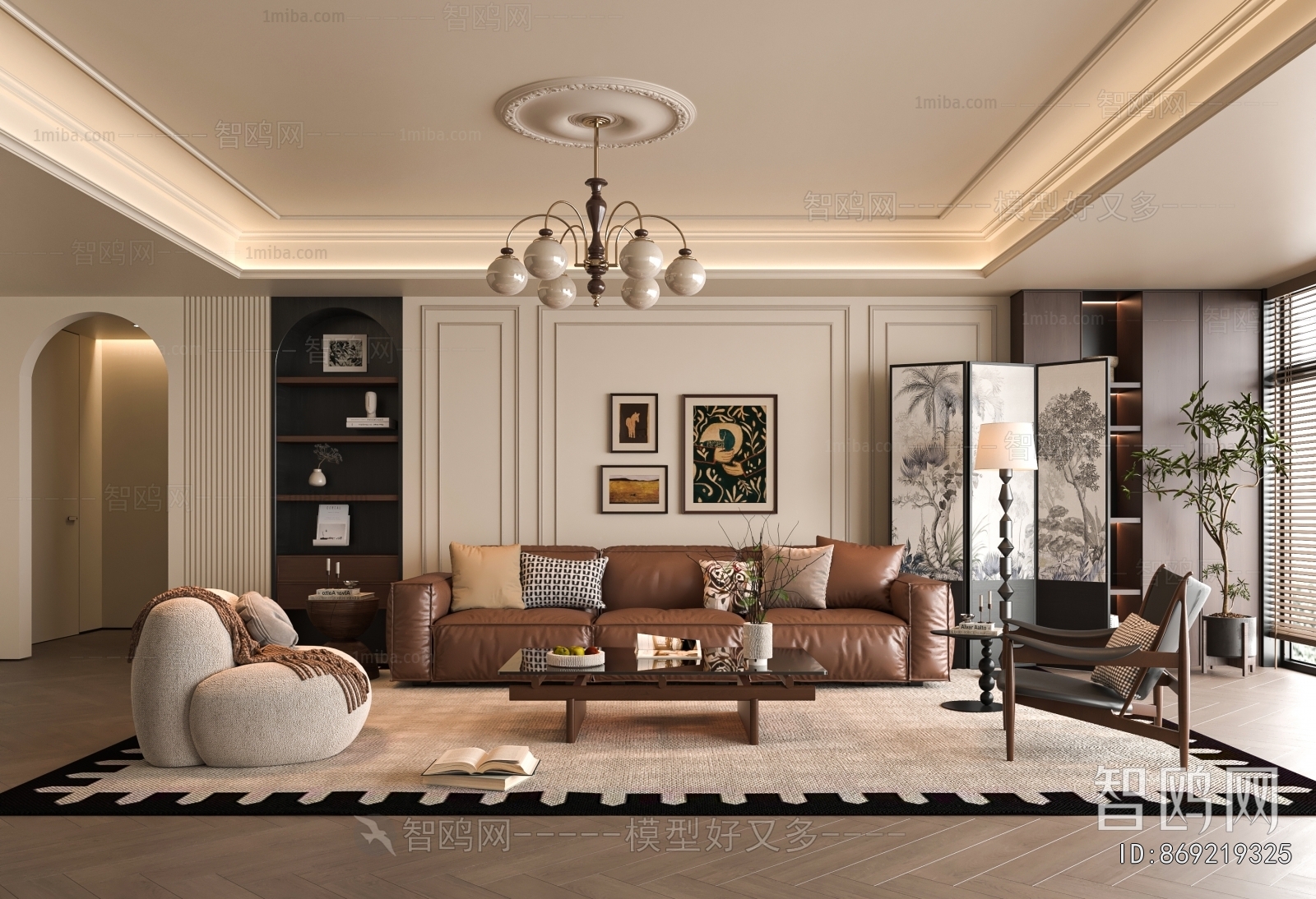 French Style A Living Room