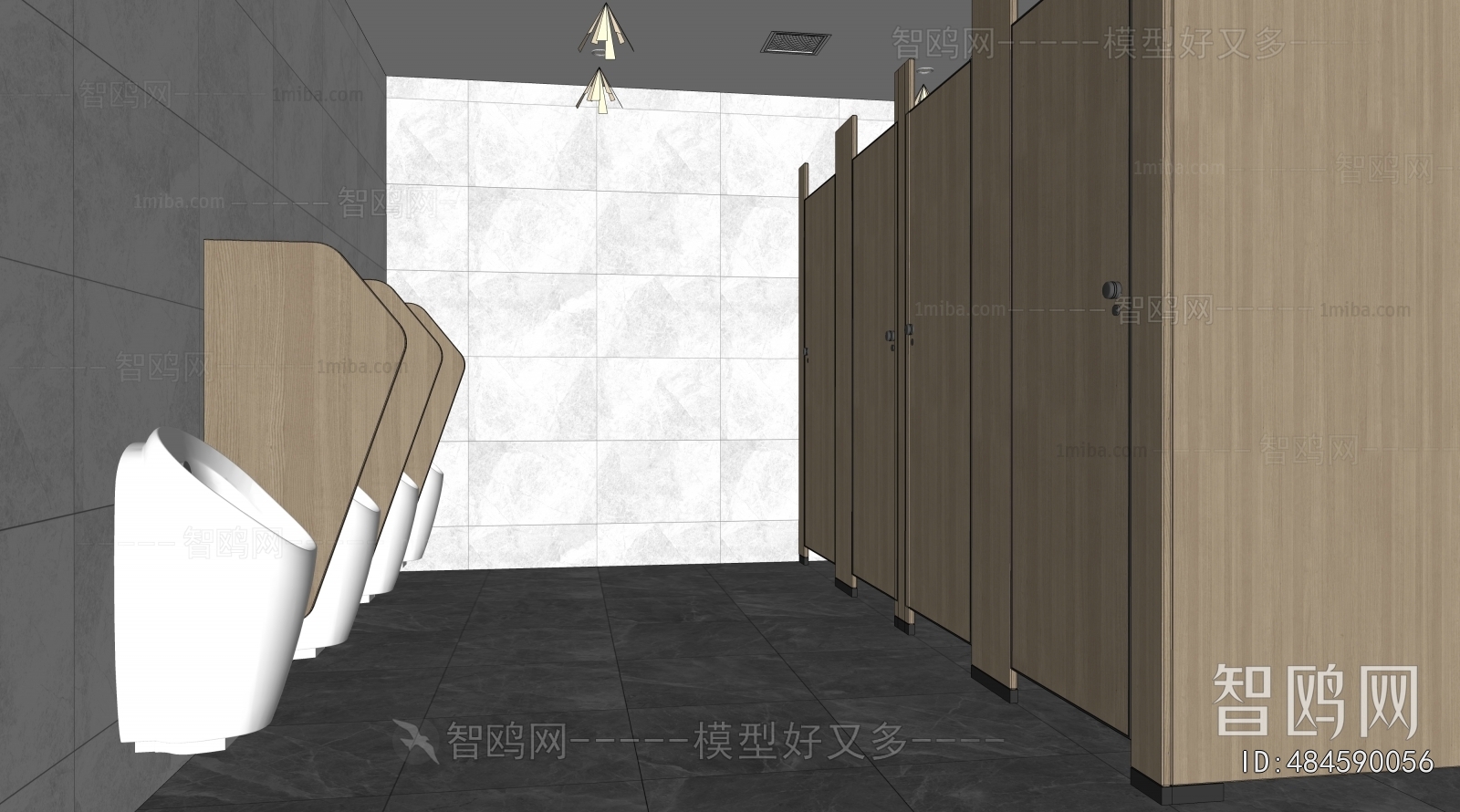 Modern Public Toilet