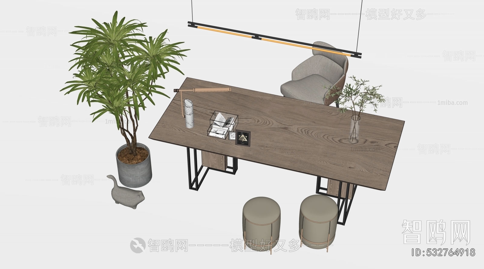 Modern Computer Desk And Chair