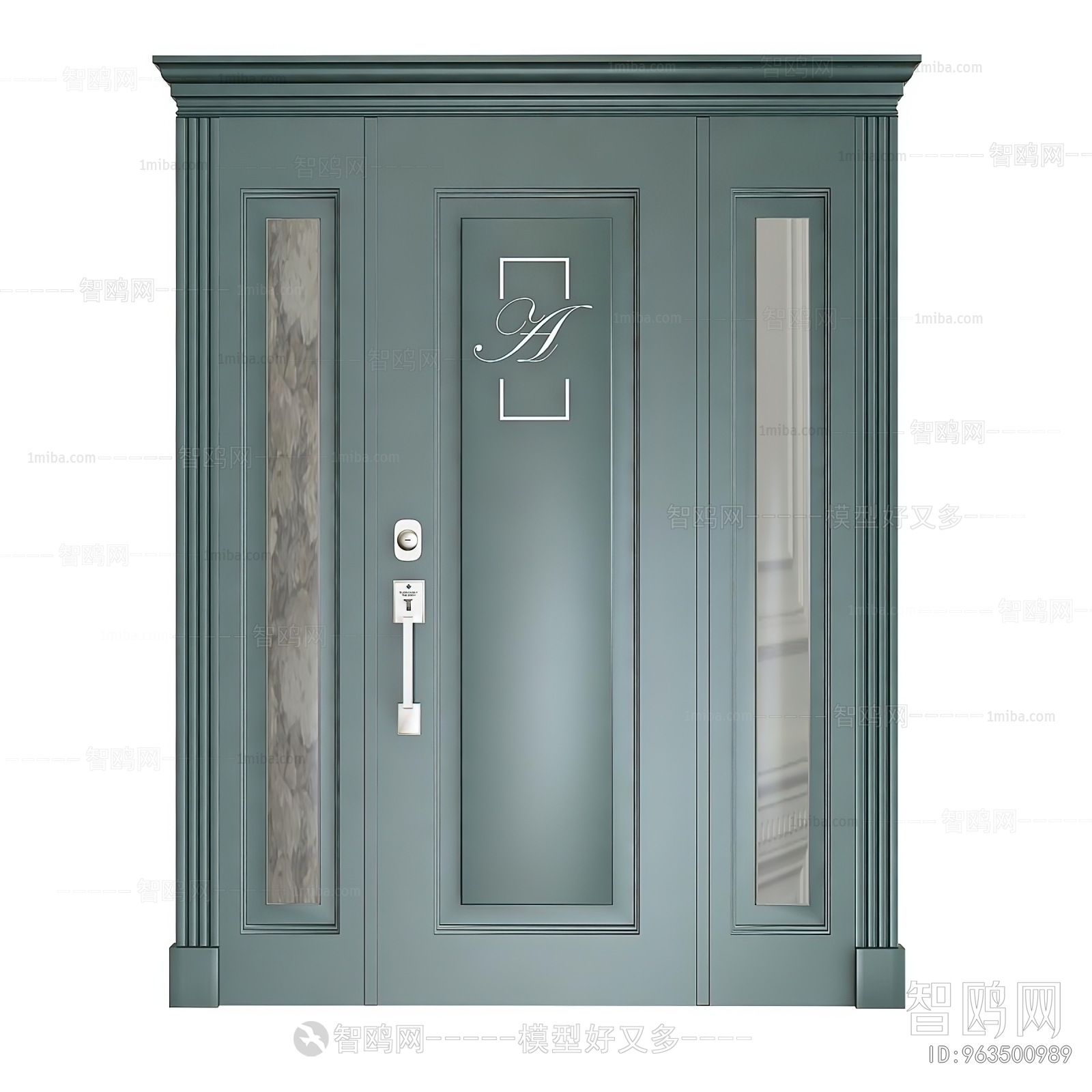 Simple European Style Entrance Door
