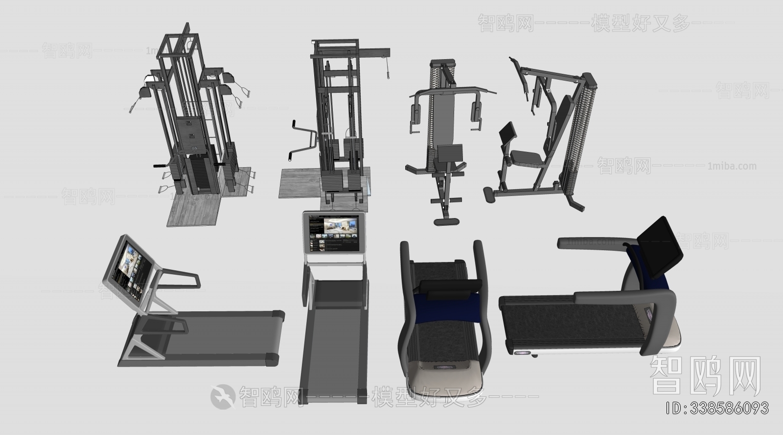 Modern Fitness Equipment
