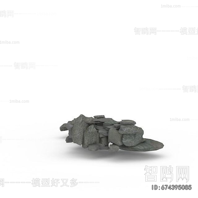 Modern Rockery Waterscape