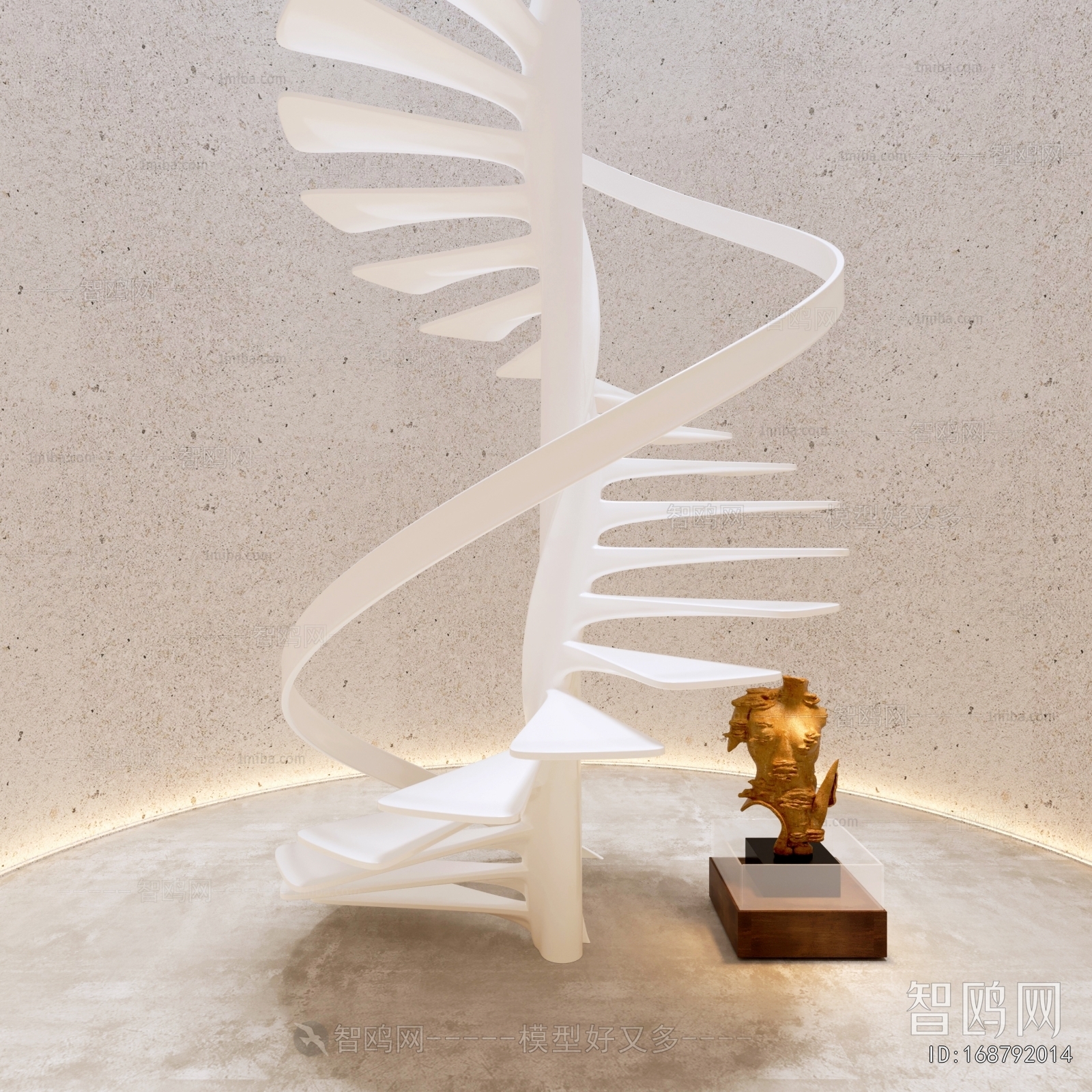 Modern Rotating Staircase