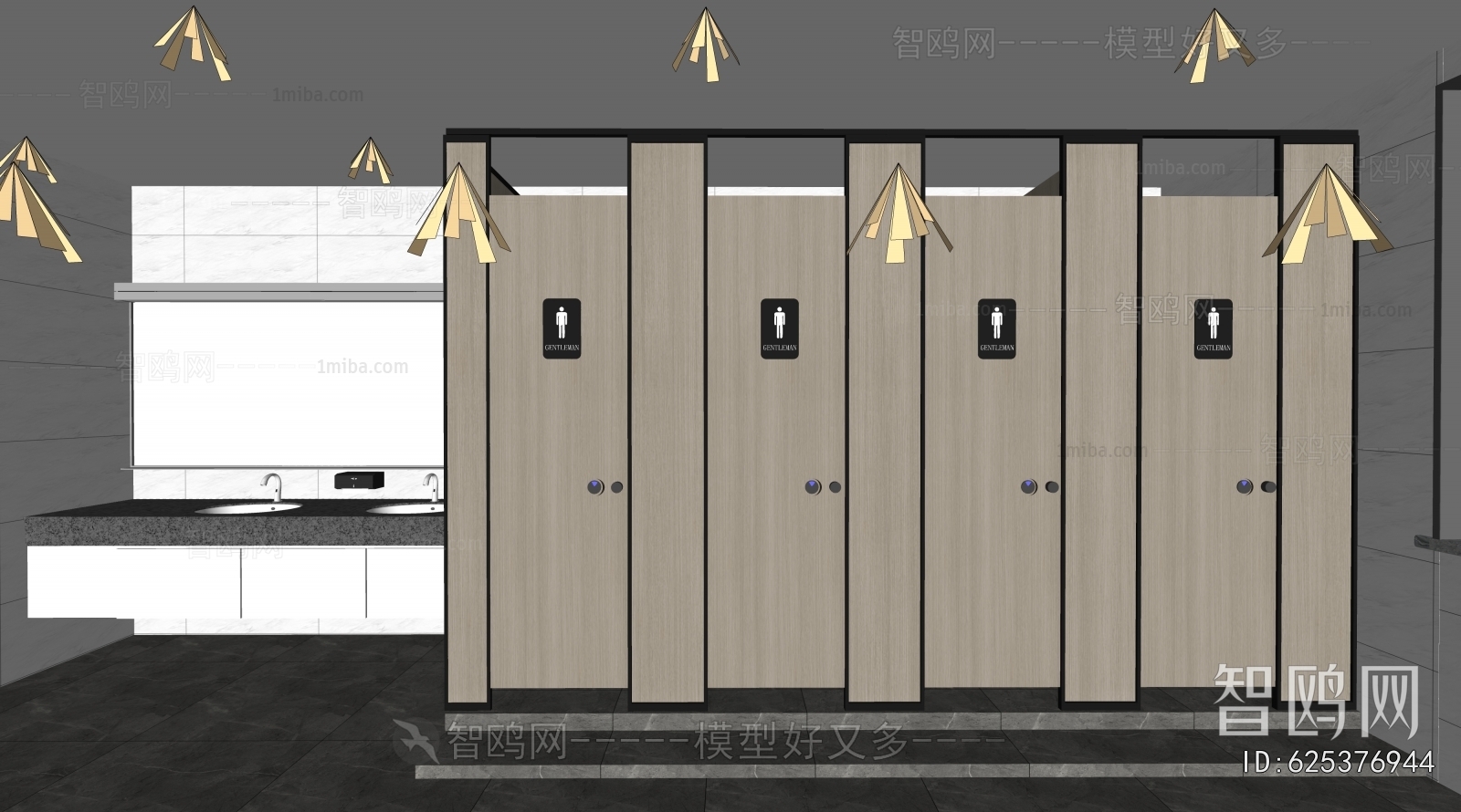 Modern Public Toilet