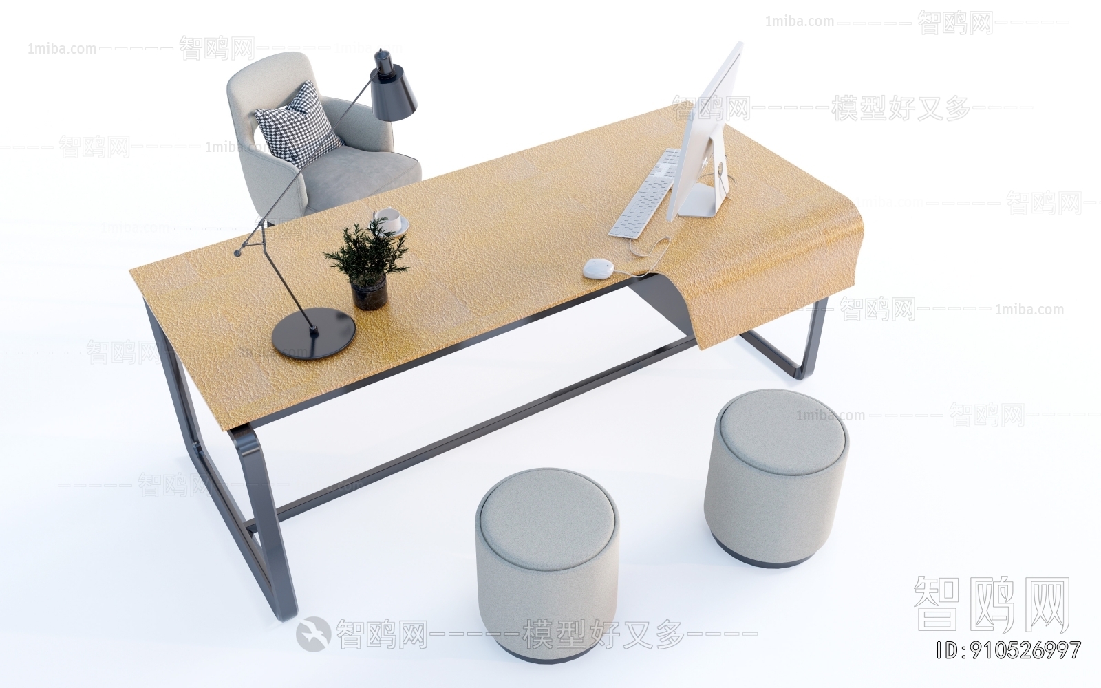 Modern Computer Desk And Chair