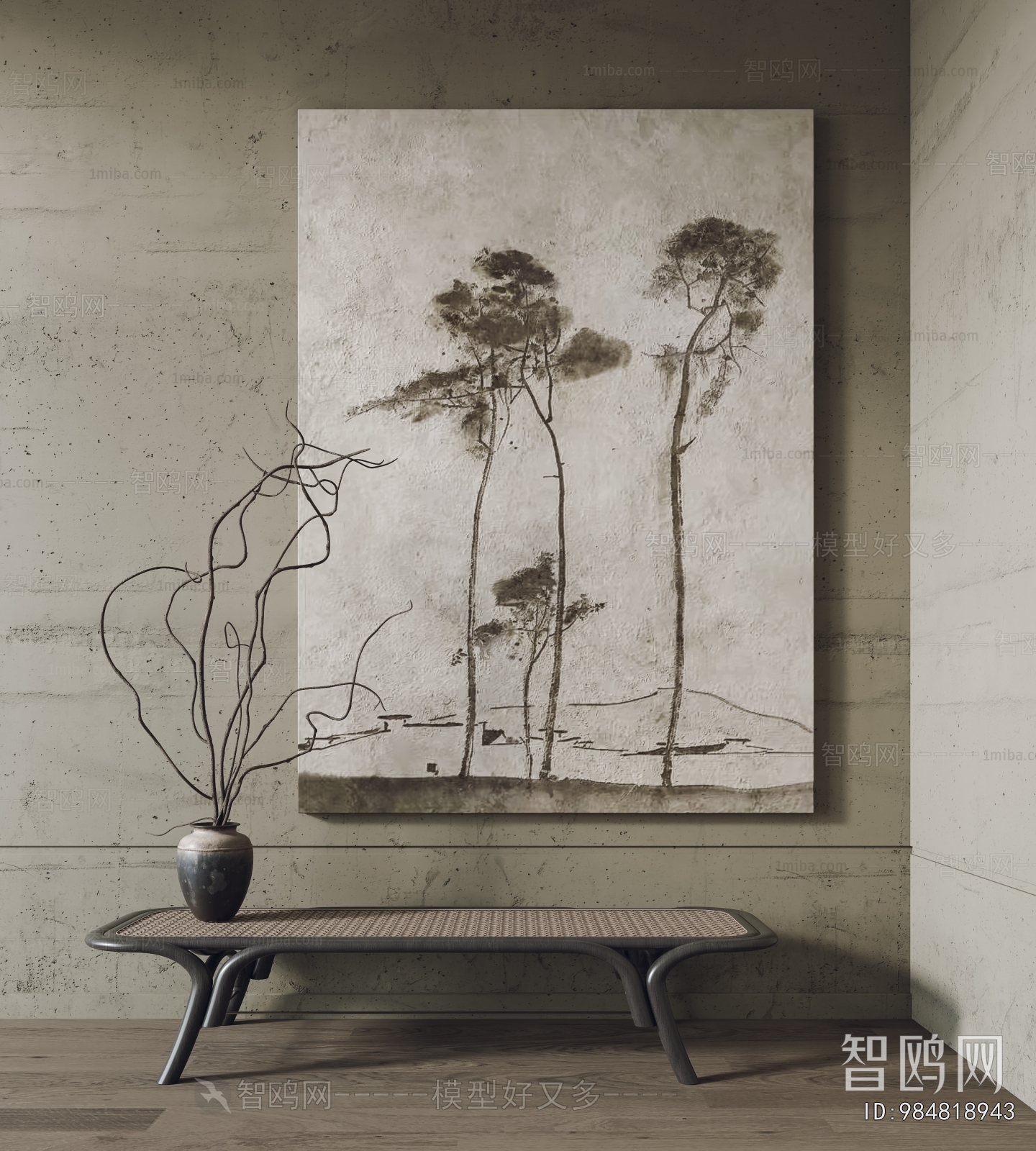 Wabi-sabi Style Painting