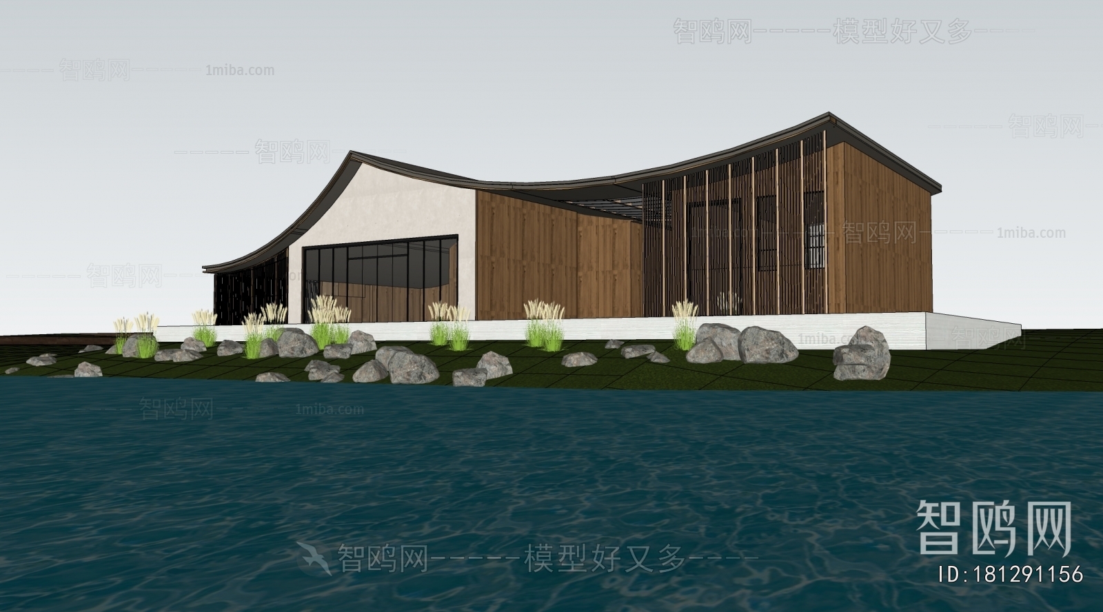 Modern Appearance Of Commercial Building