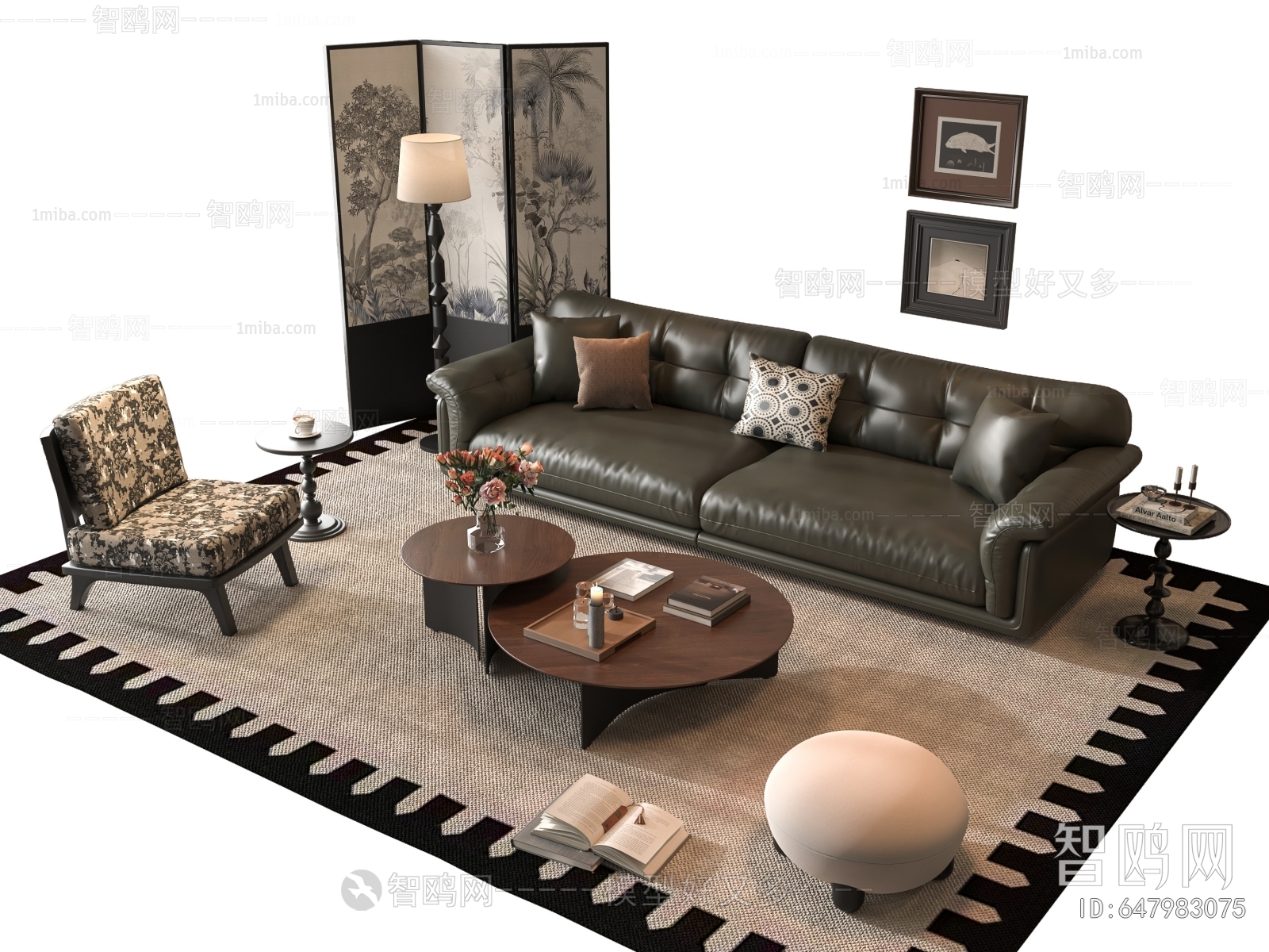 French Style Sofa Combination