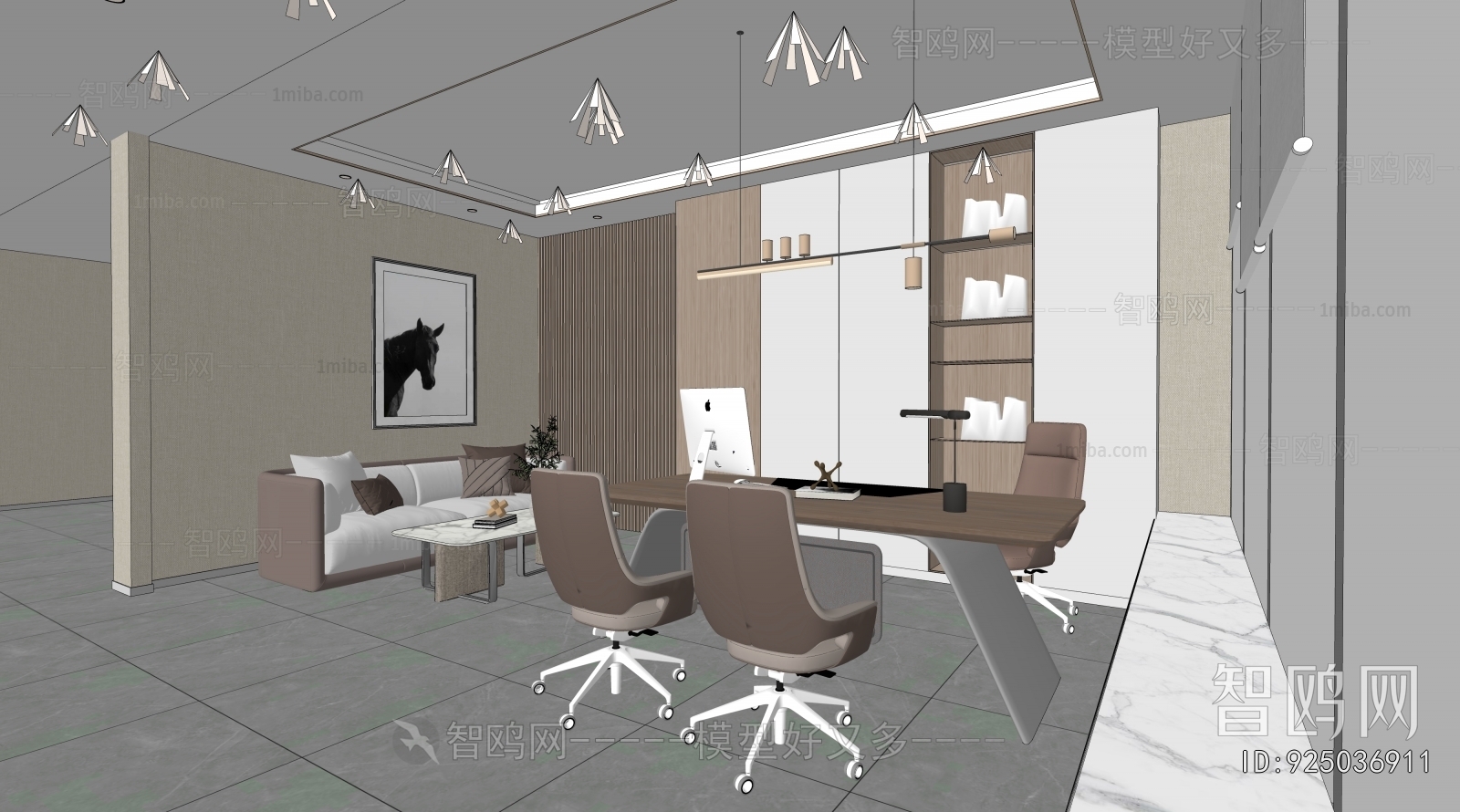 Modern Manager's Office