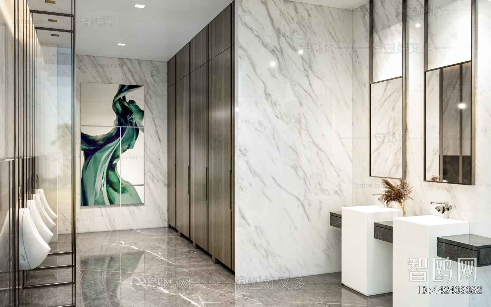 Modern Public Toilet