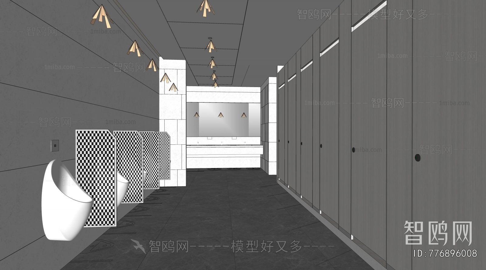 Modern Public Toilet