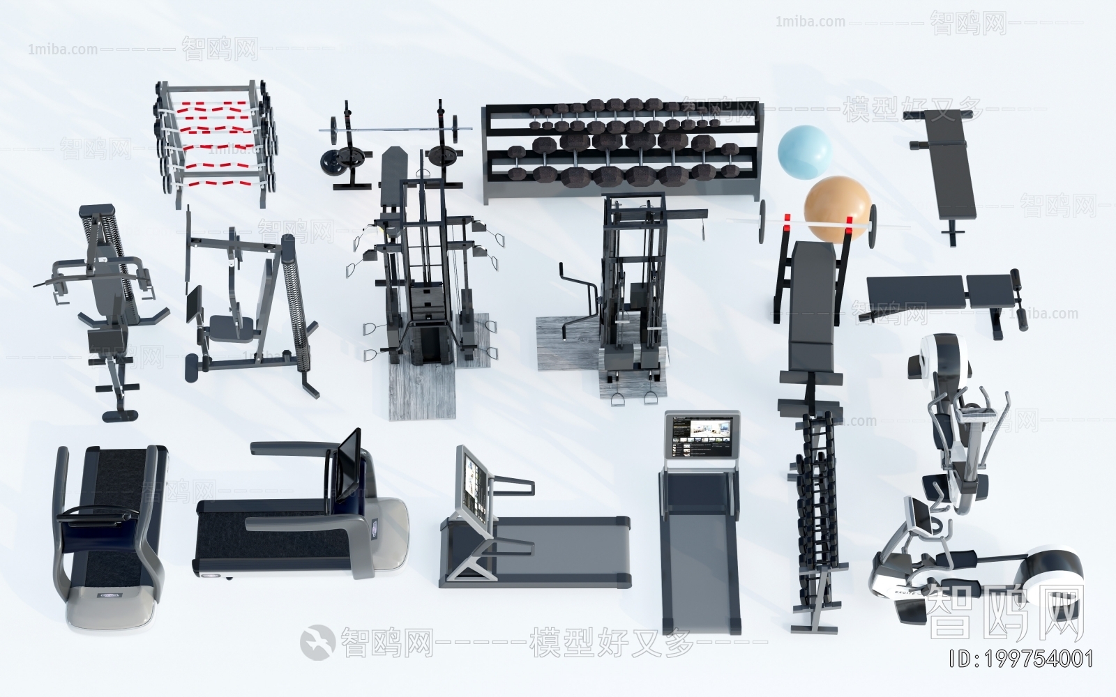 Modern Fitness Equipment