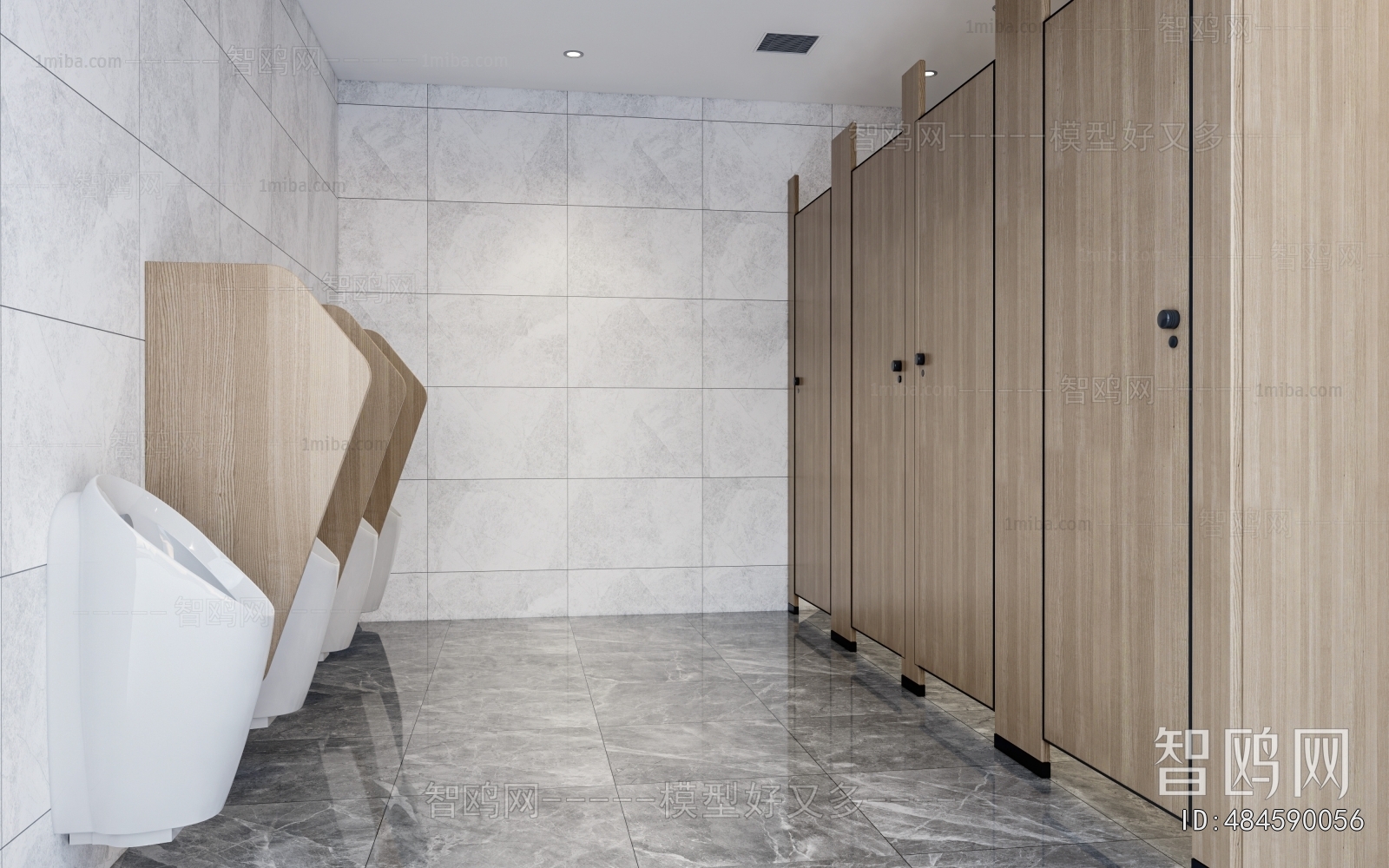 Modern Public Toilet