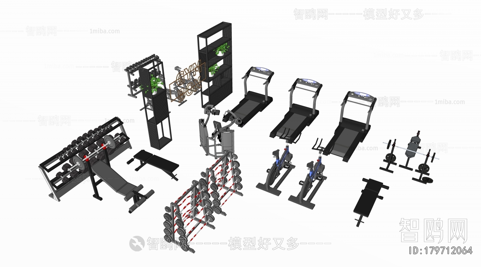 Modern Fitness Equipment