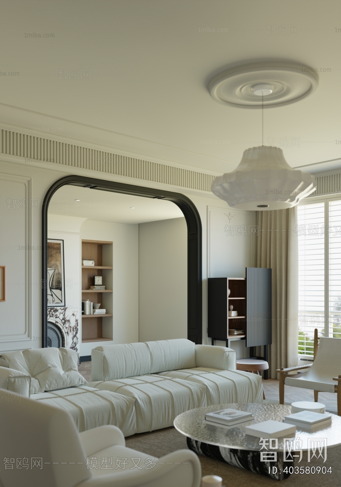 French Style A Living Room