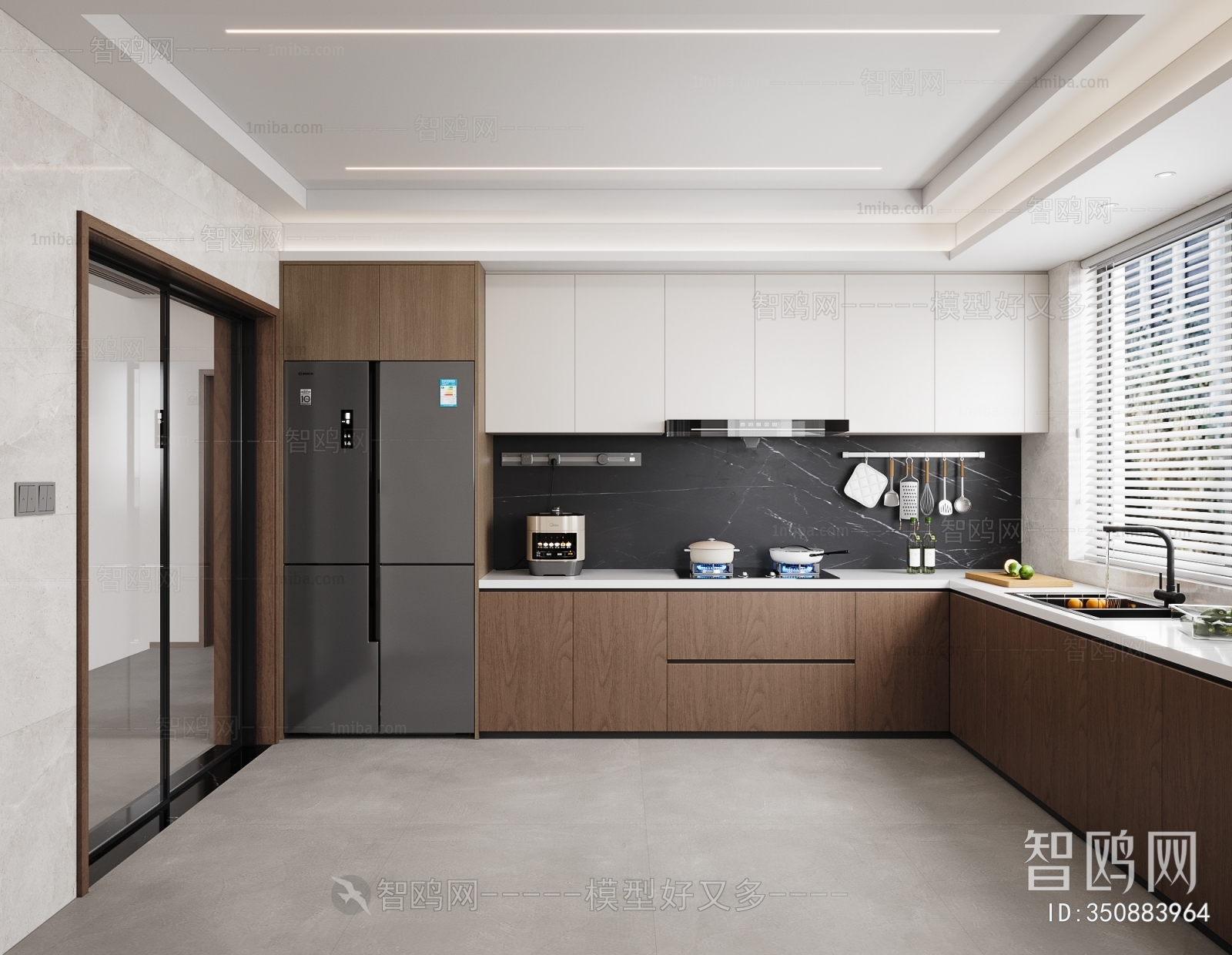 Modern The Kitchen