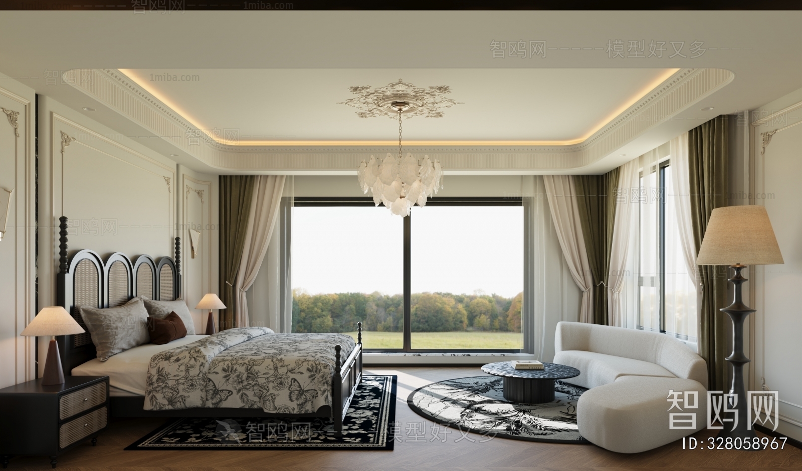 French Style Bedroom