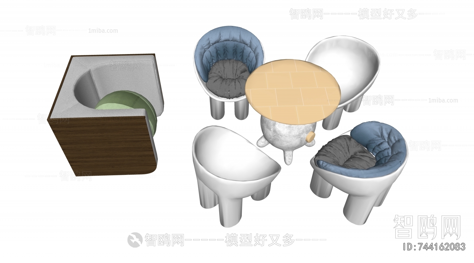 Modern Leisure Table And Chair