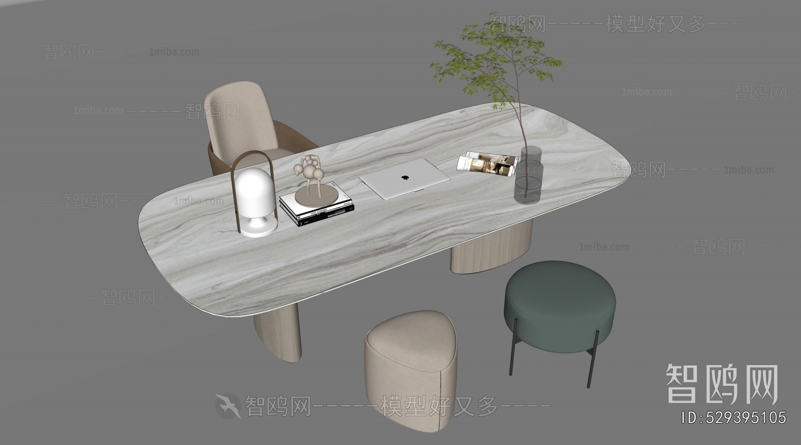 Modern Computer Desk And Chair