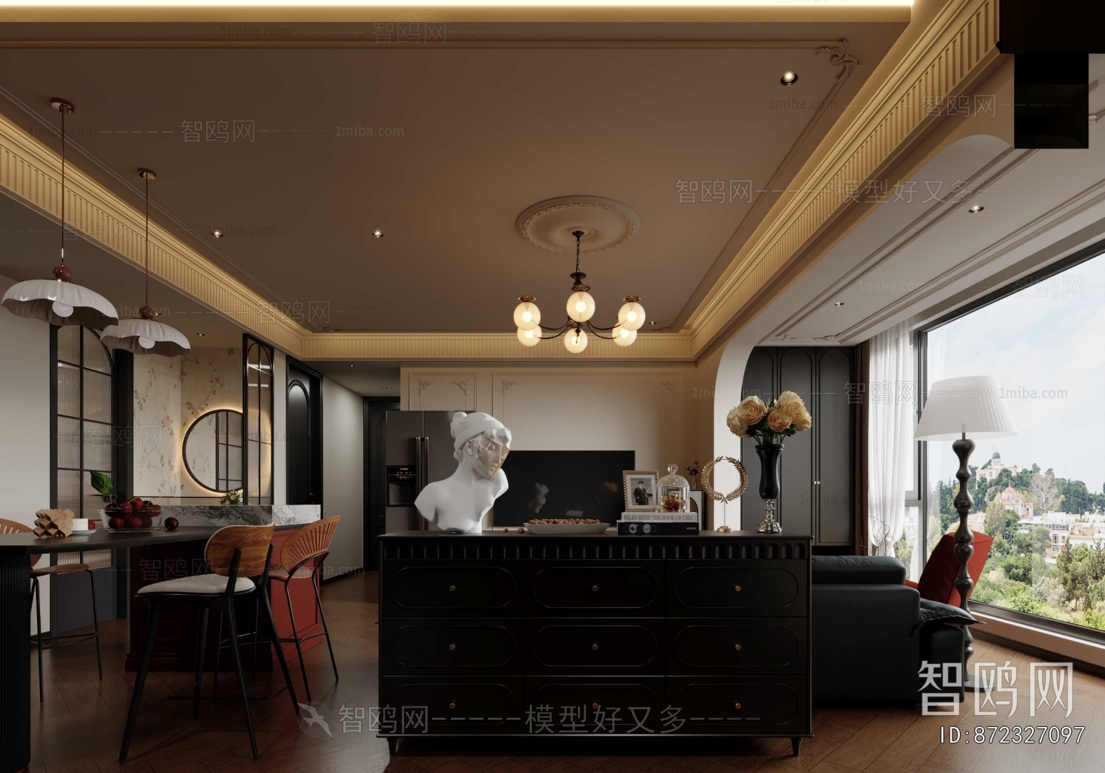 French Style A Living Room