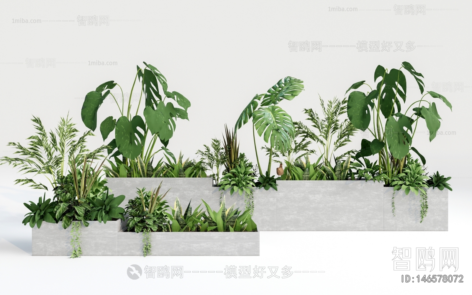 Modern Flower Bed, Flower Bowl, Flower Box