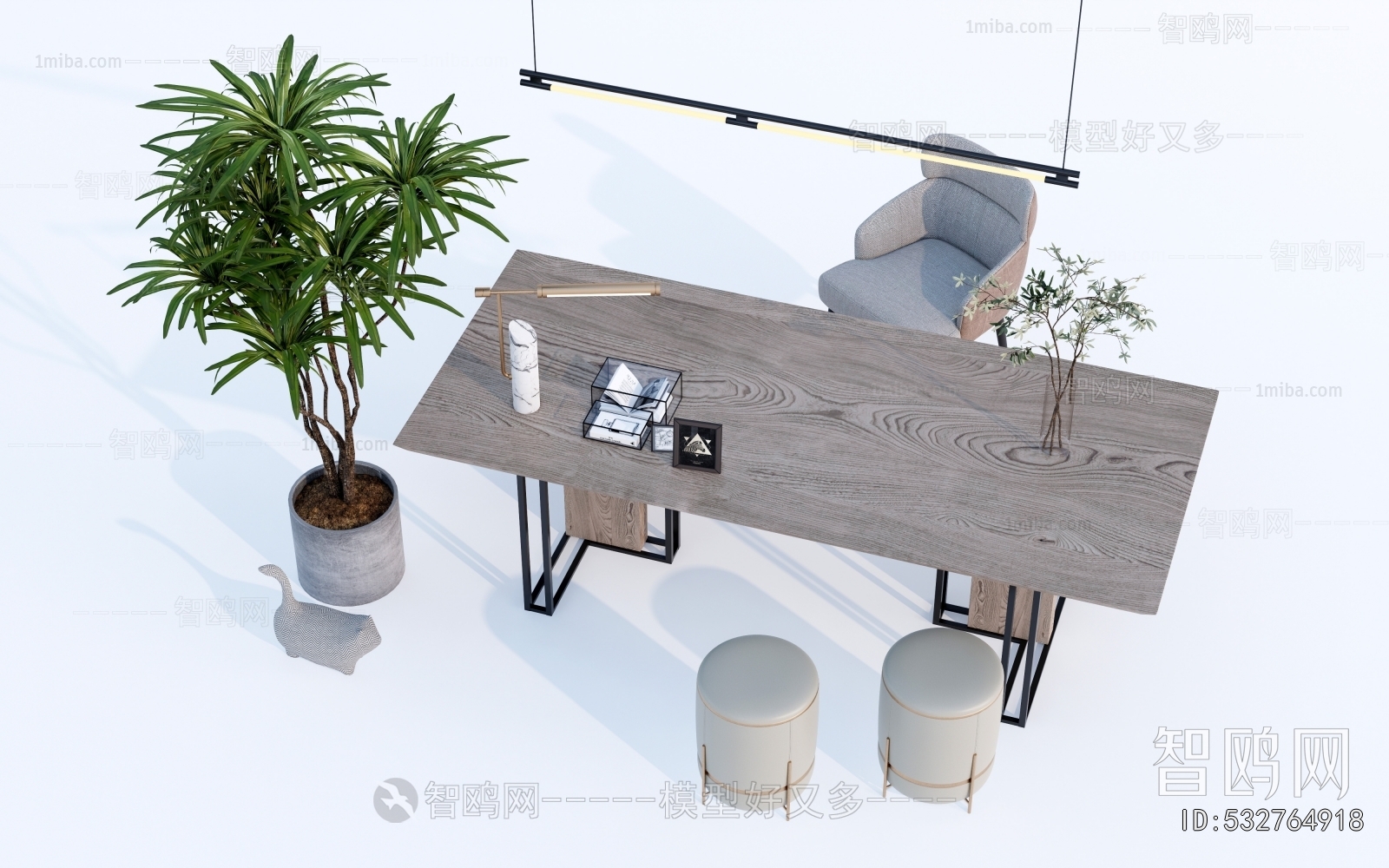 Modern Computer Desk And Chair