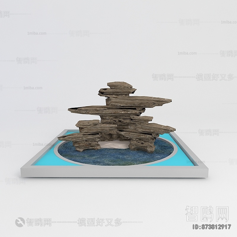 Modern Rockery Waterscape