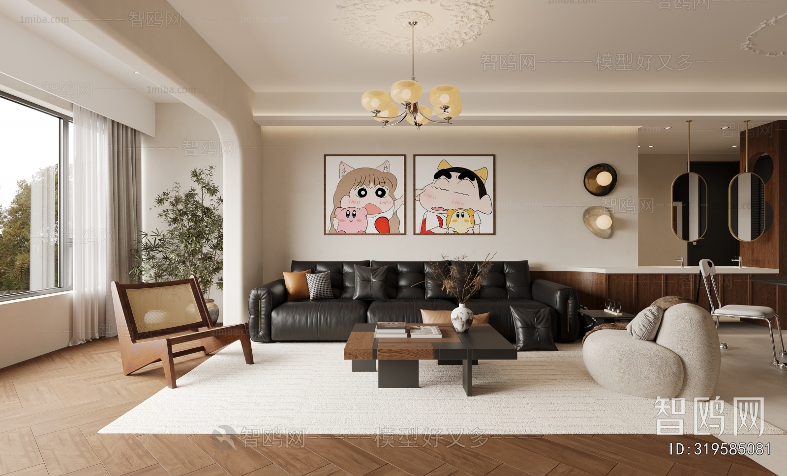 French Style A Living Room