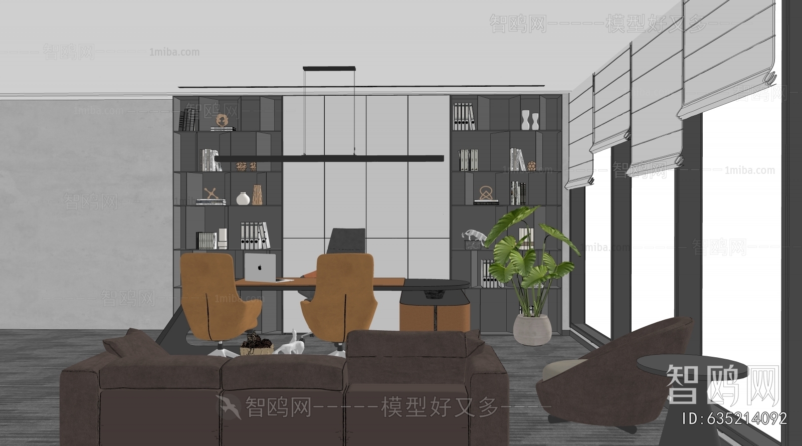 Modern Manager's Office