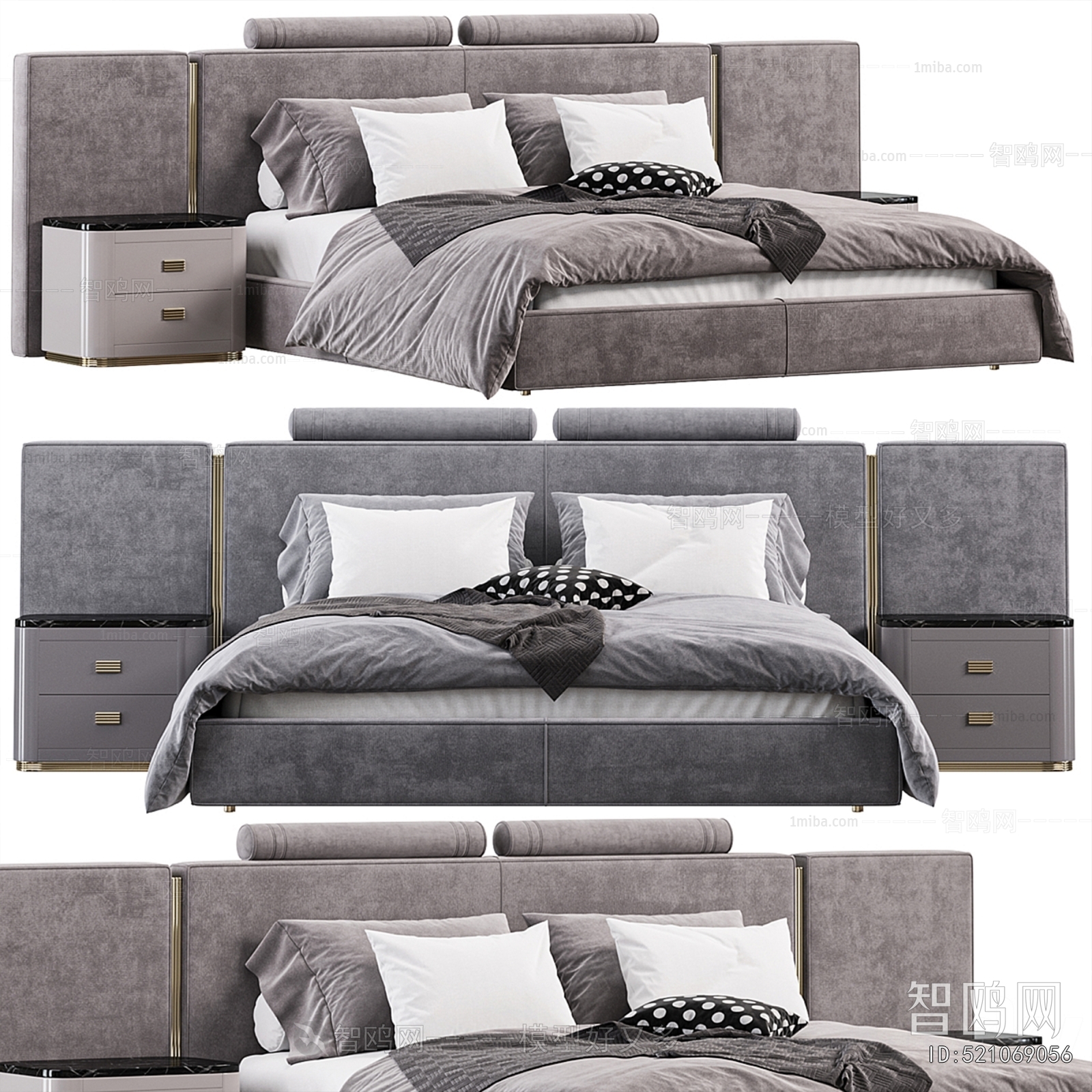 Modern Double Bed
